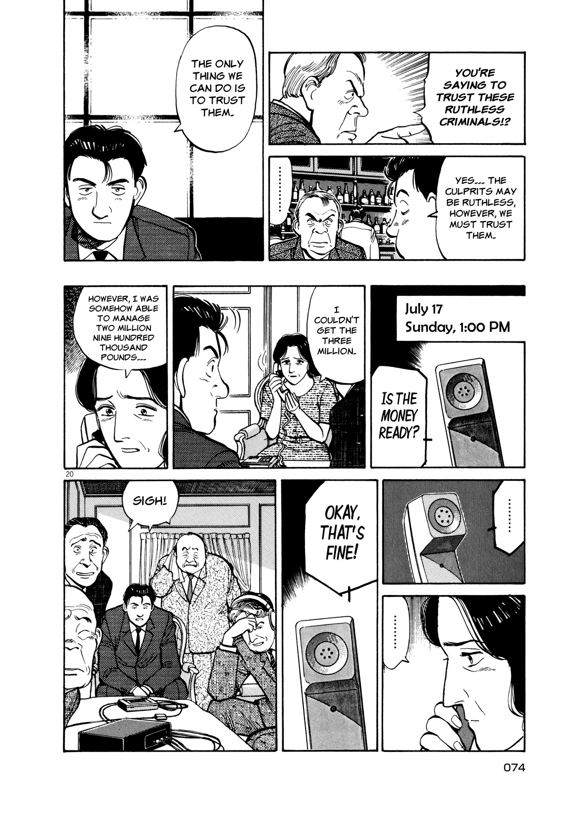 Master Keaton Chapter 27 page 20 - Chapter 27: The Rules of Ransoming