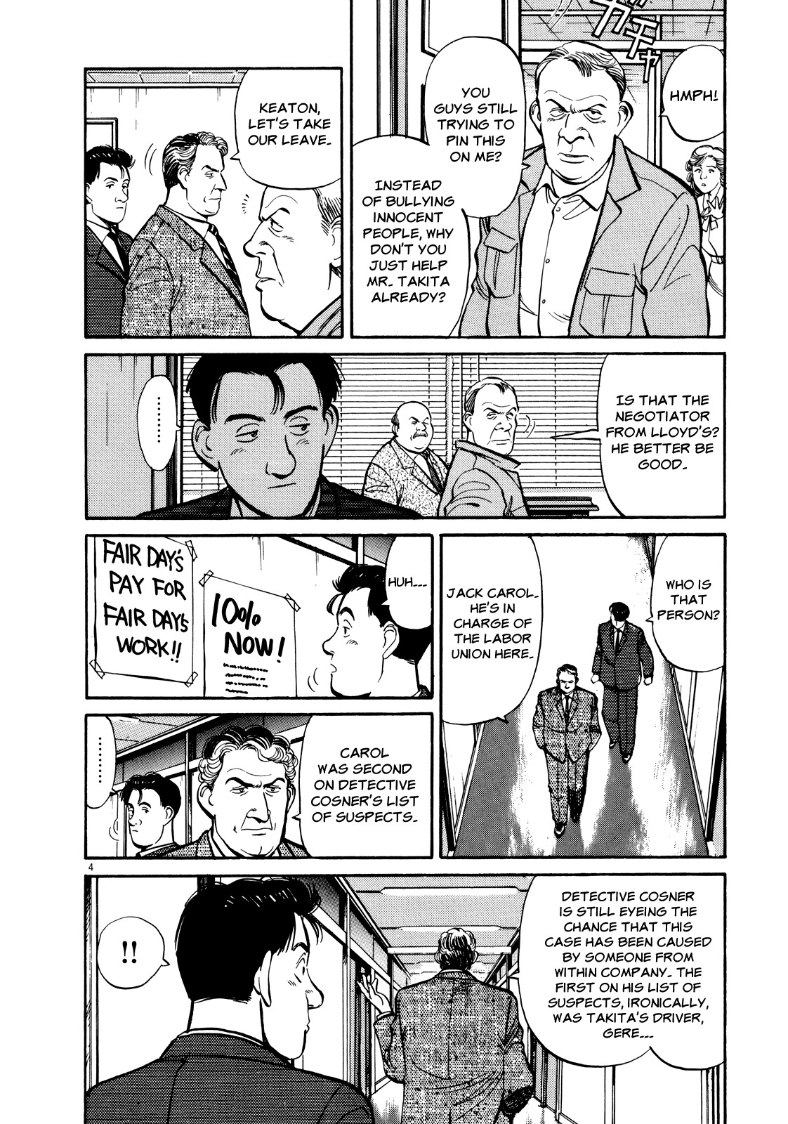 Master Keaton Chapter 27 page 4 - Chapter 27: The Rules of Ransoming