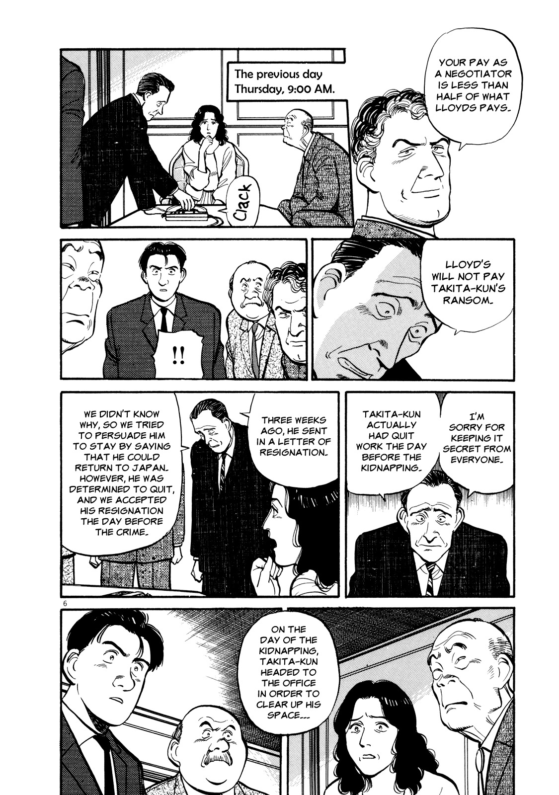 Master Keaton Chapter 27 page 6 - Chapter 27: The Rules of Ransoming