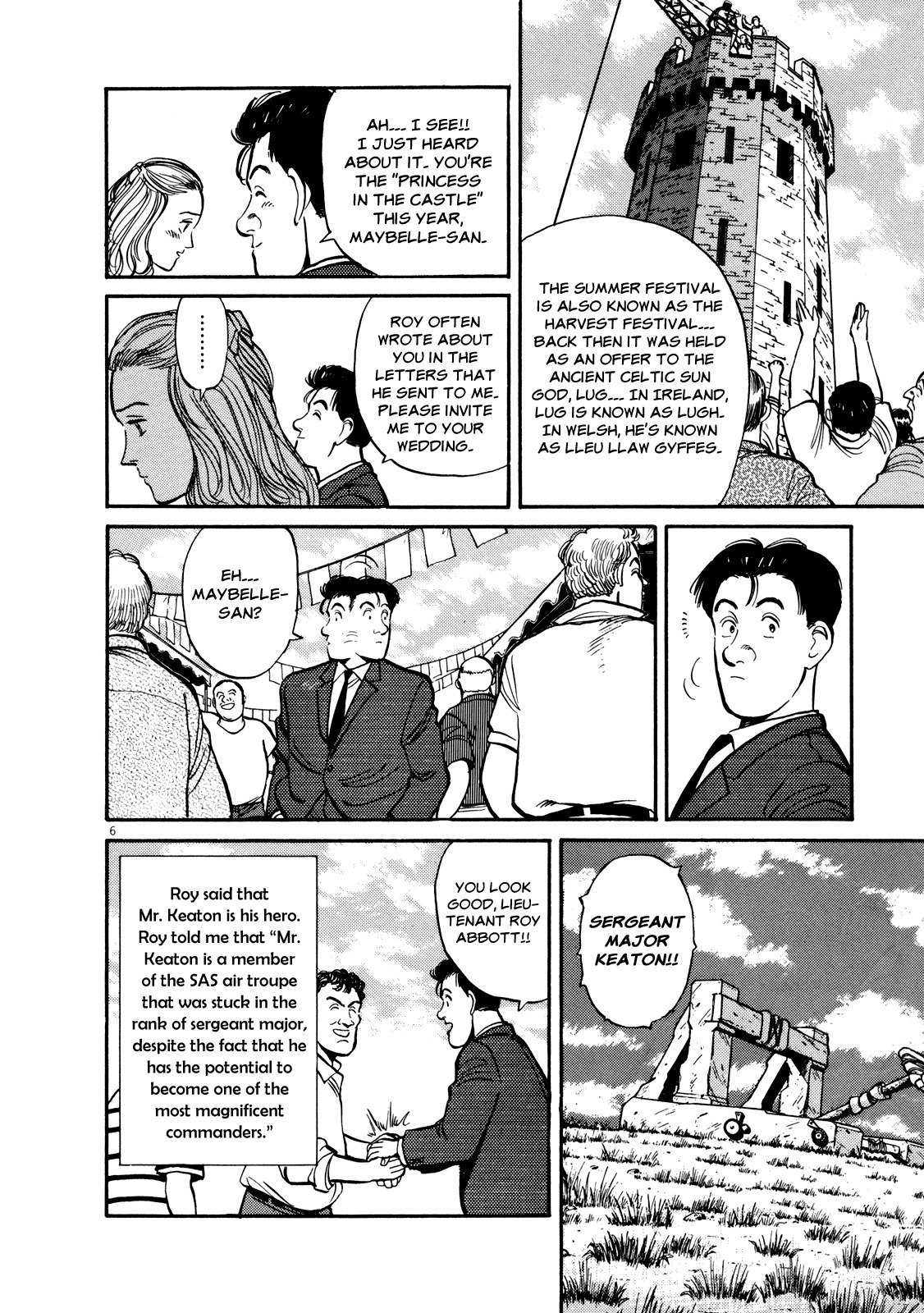 Master Keaton Chapter 28 page 6 - Chapter 28: The Hero in the Sky