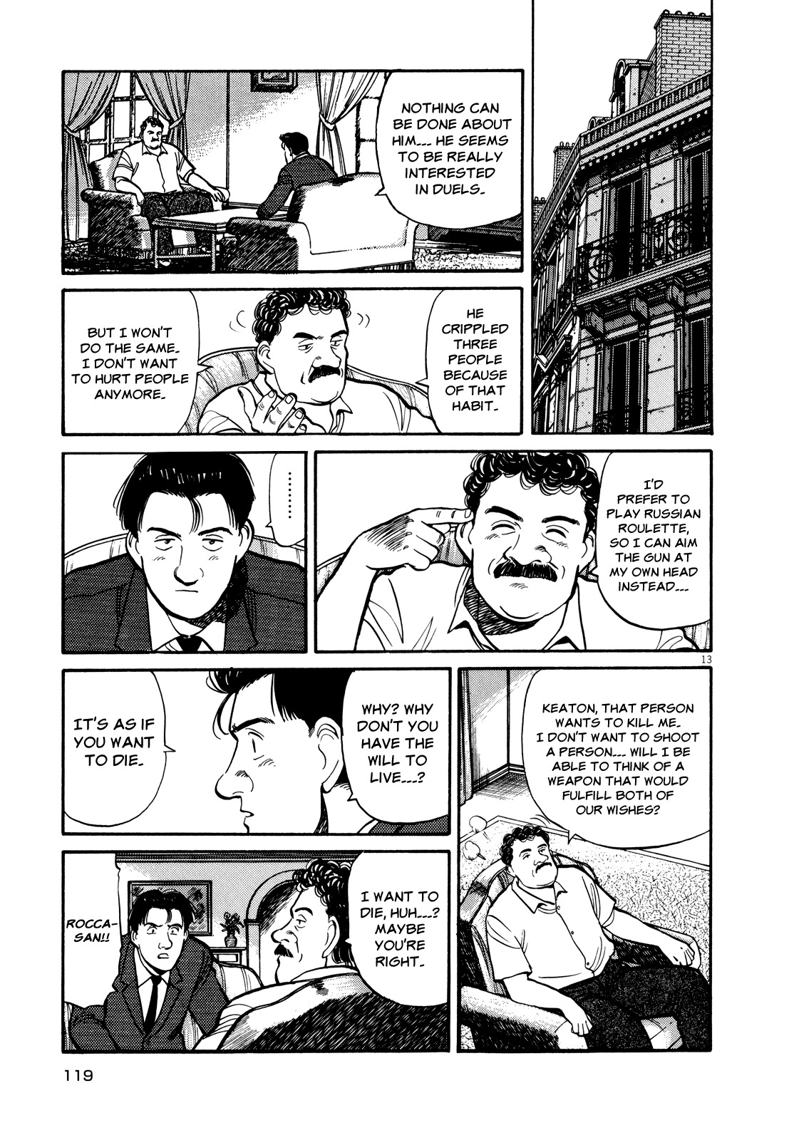 Master Keaton Chapter 29 page 13 - Chapter 29: 14 Stairs