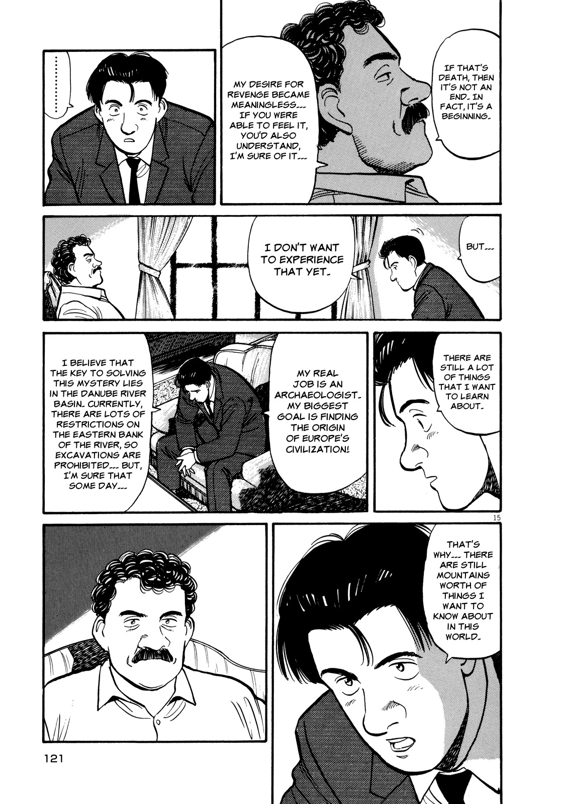 Master Keaton Chapter 29 page 15 - Chapter 29: 14 Stairs