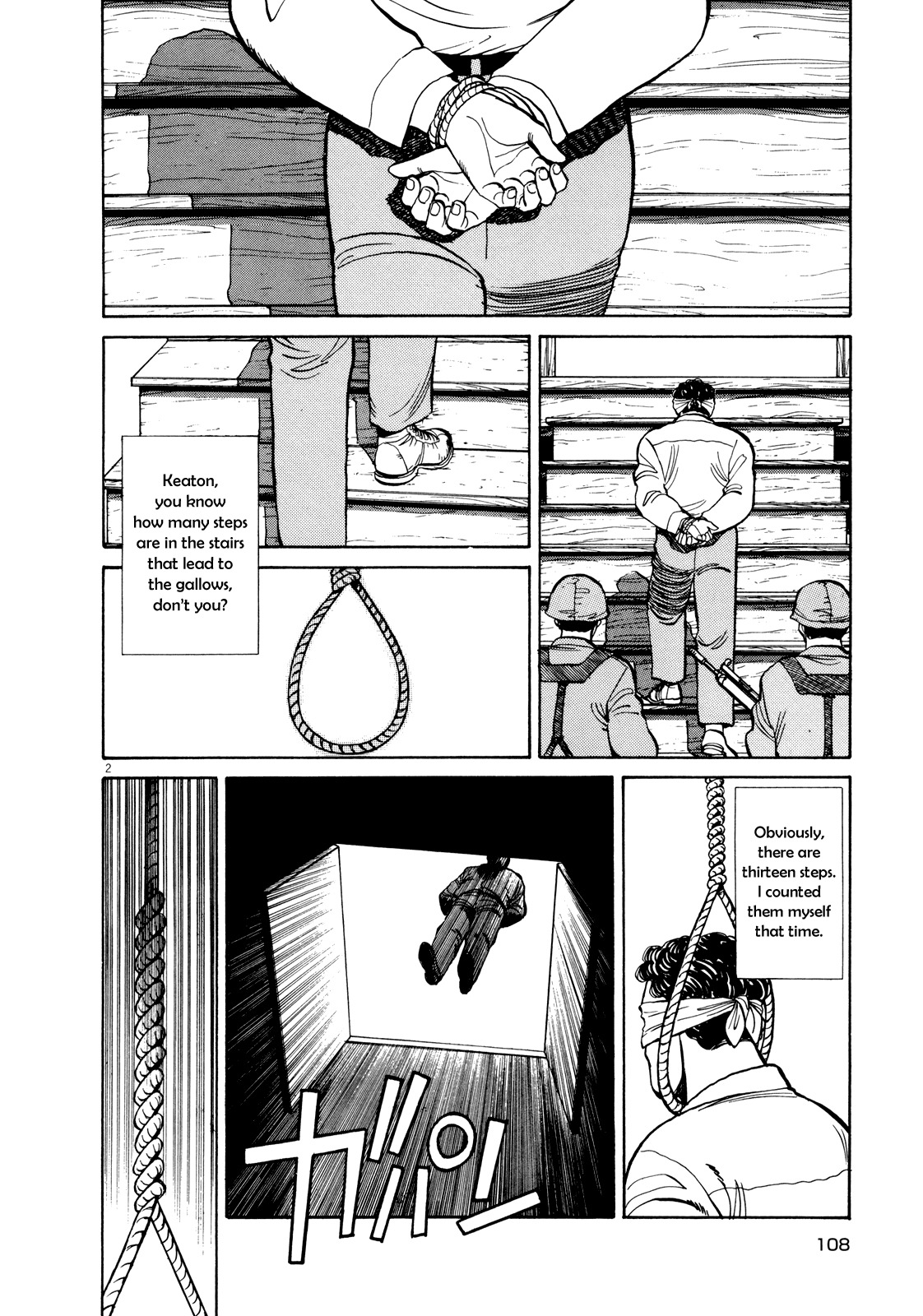 Master Keaton Chapter 29 page 2 - Chapter 29: 14 Stairs