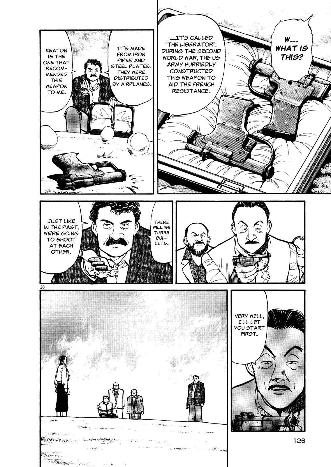 Master Keaton Chapter 29 page 20 - Chapter 29: 14 Stairs