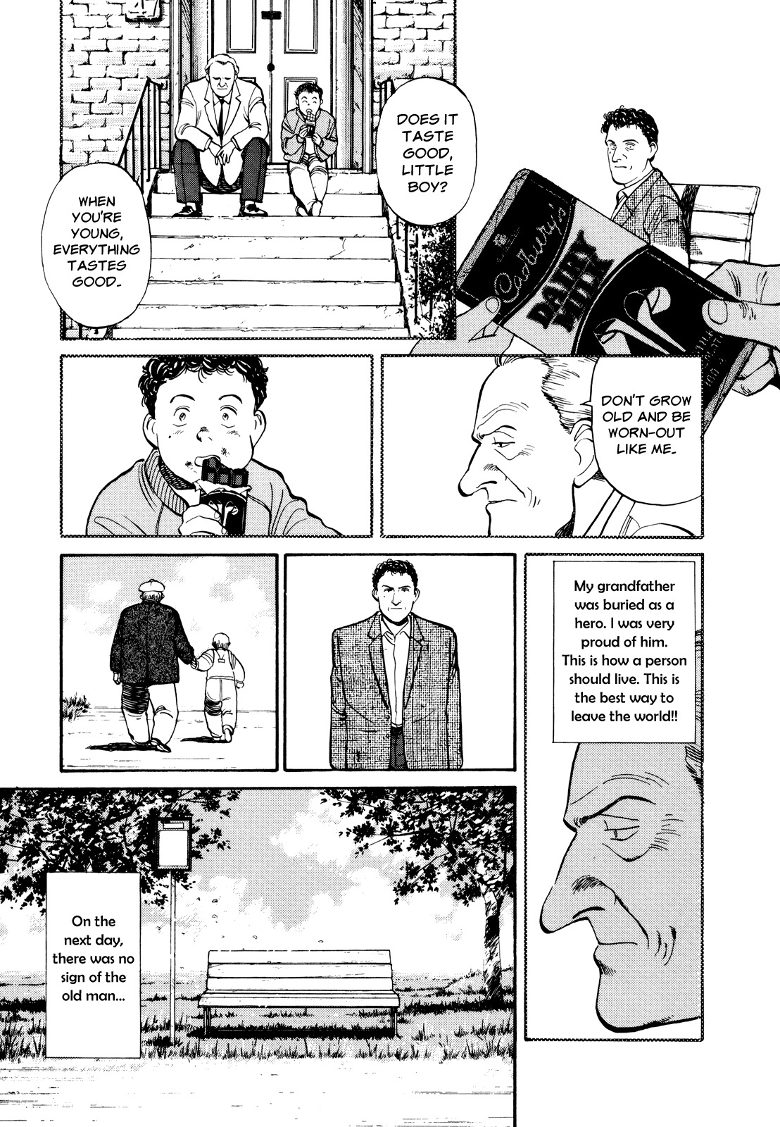 Master Keaton Chapter 30 page 7 - Chapter 30: A Quiet Death