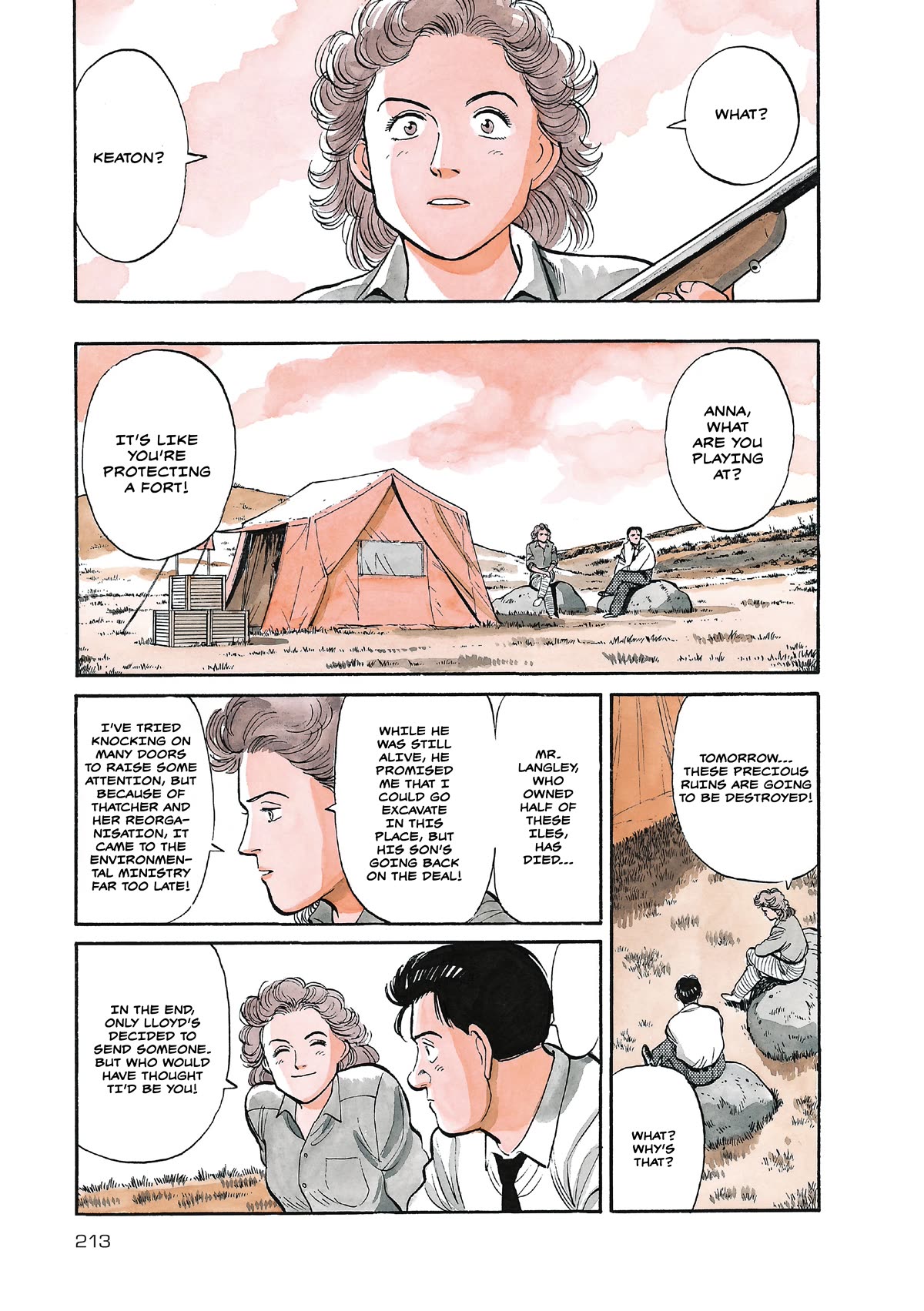 Master Keaton Chapter 33 page 5 - Chapter 33: The White Goddess