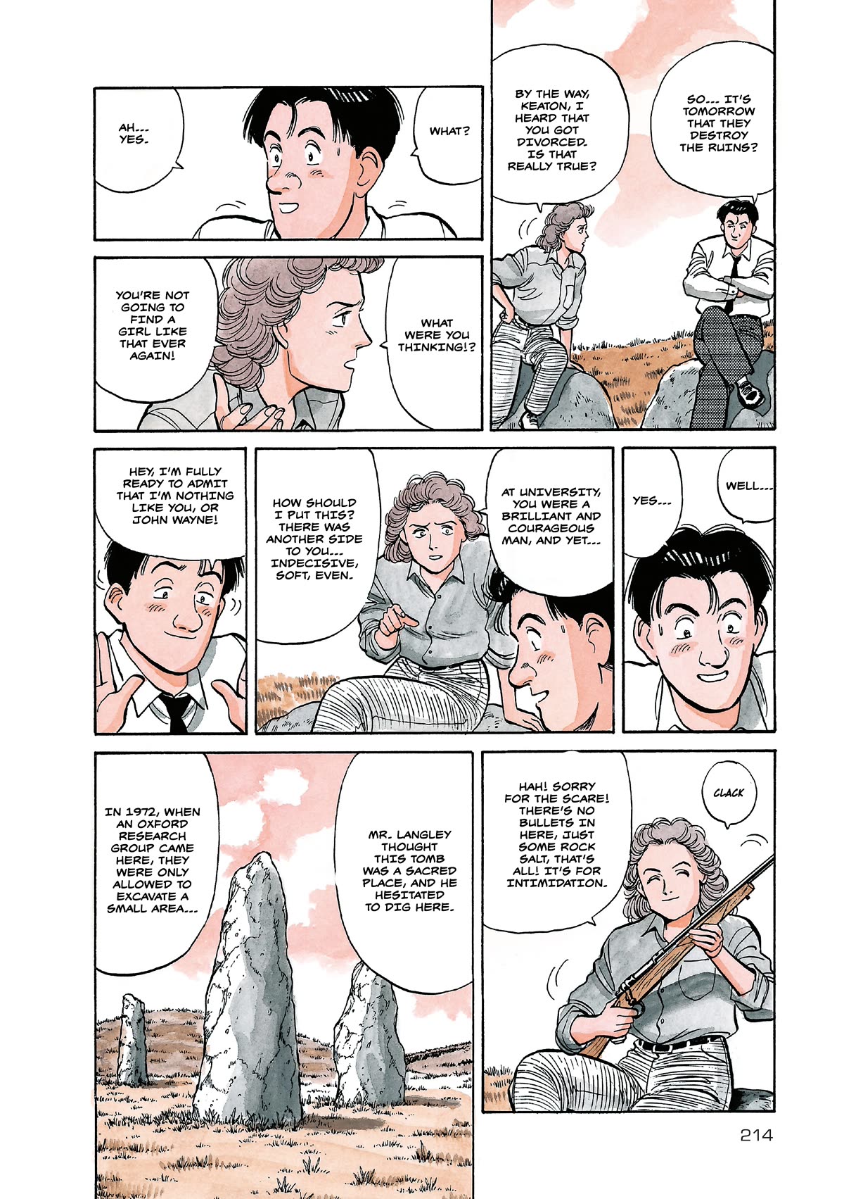 Master Keaton Chapter 33 page 6 - Chapter 33: The White Goddess