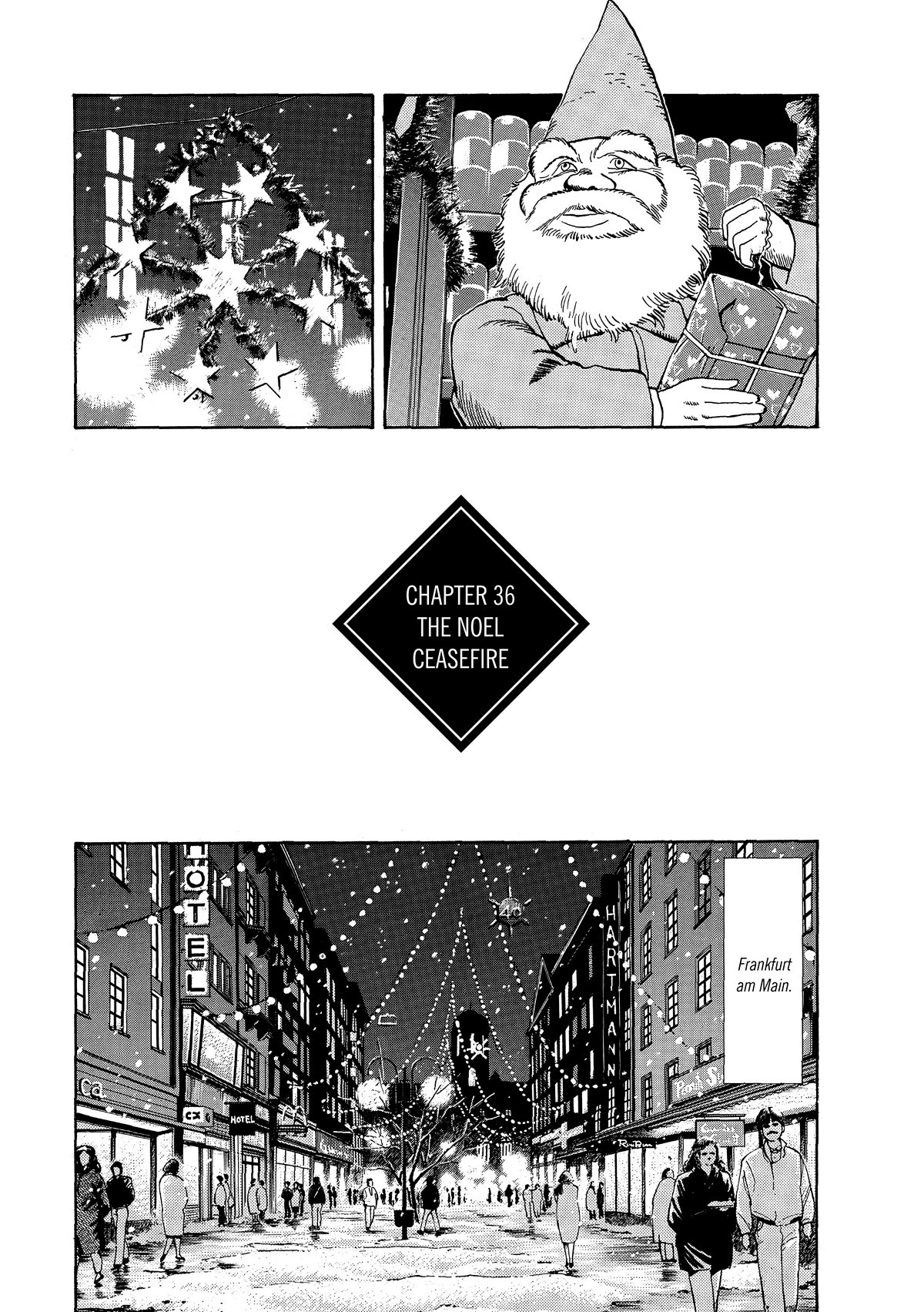 Master Keaton Chapter 36 page 1 - Chapter 36: The Noel Ceasefire
