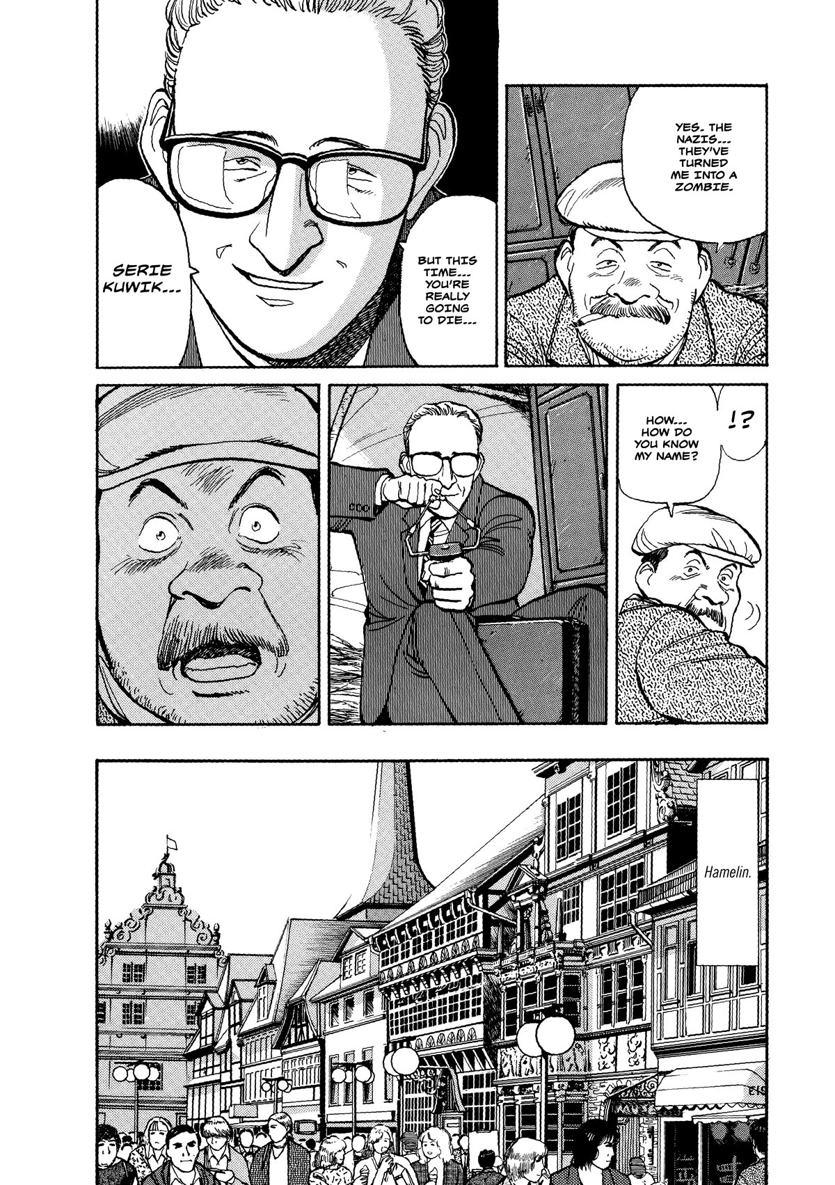 Master Keaton Chapter 37 page 10 - Chapter 37: The Man Who Came From Hamelin