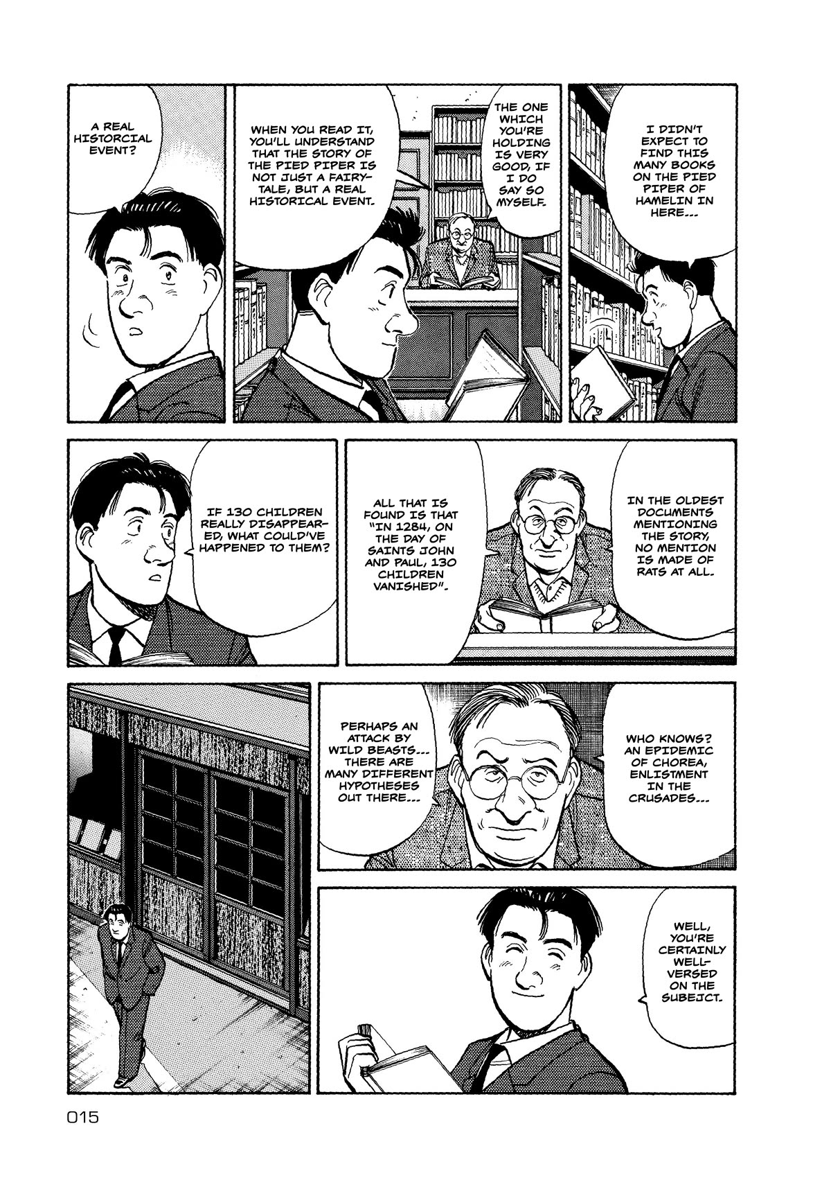 Master Keaton Chapter 37 page 17 - Chapter 37: The Man Who Came From Hamelin