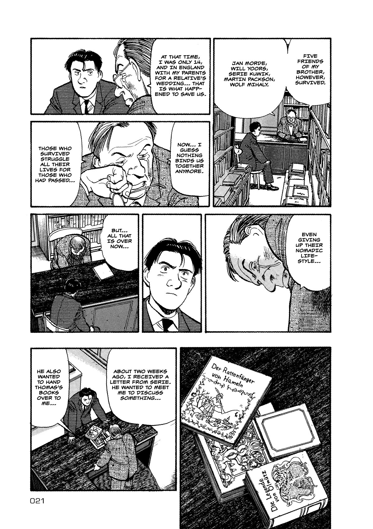 Master Keaton Chapter 37 page 23 - Chapter 37: The Man Who Came From Hamelin