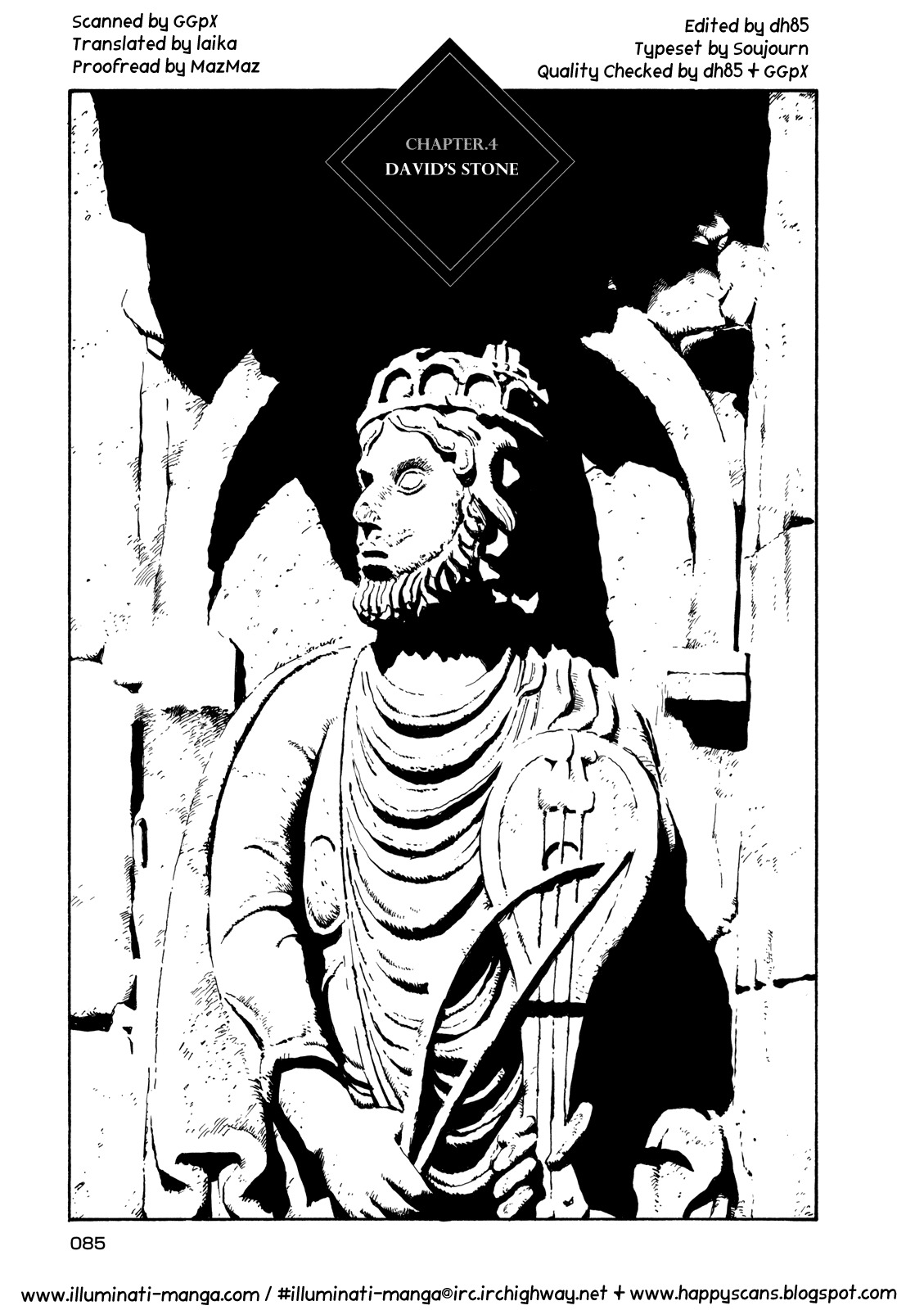 Master Keaton Chapter 4 page 1 - Chapter 4: David's Stone