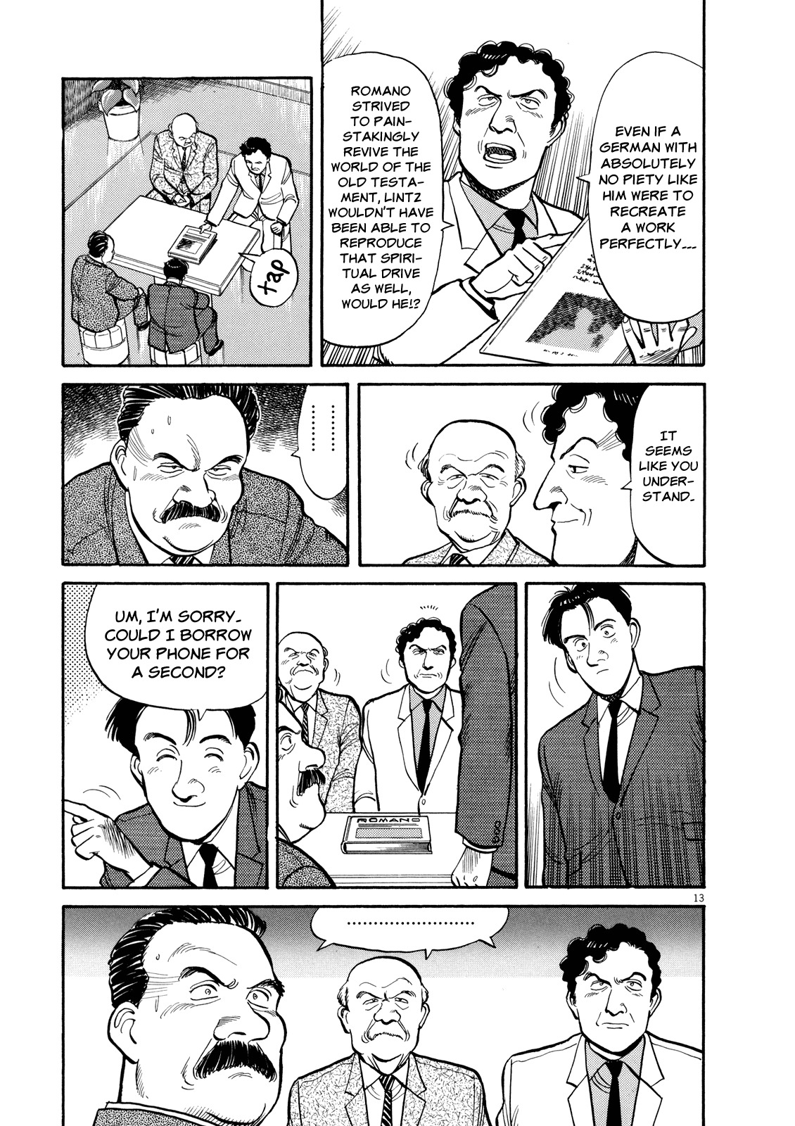 Master Keaton Chapter 4 page 13 - Chapter 4: David's Stone