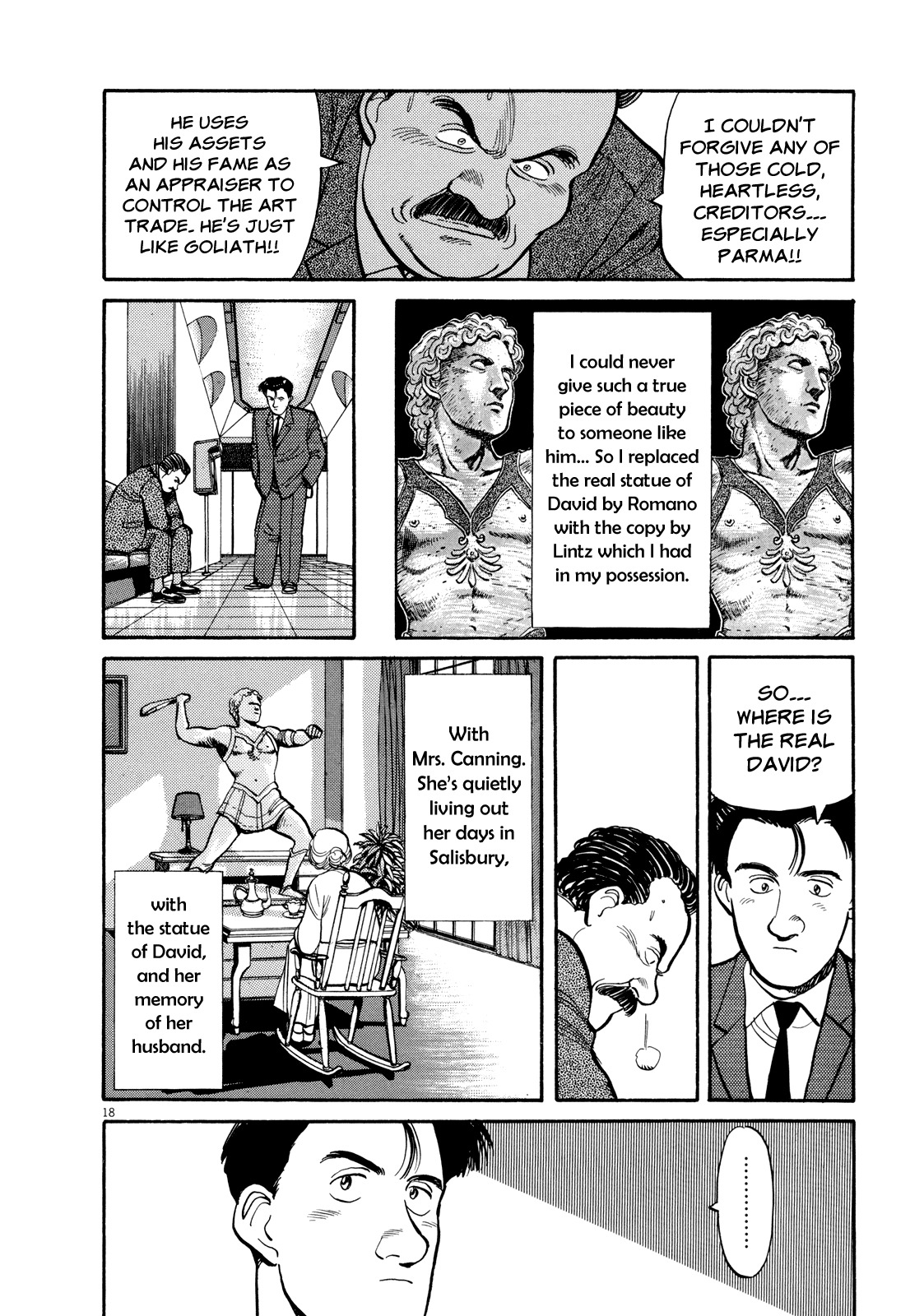 Master Keaton Chapter 4 page 18 - Chapter 4: David's Stone