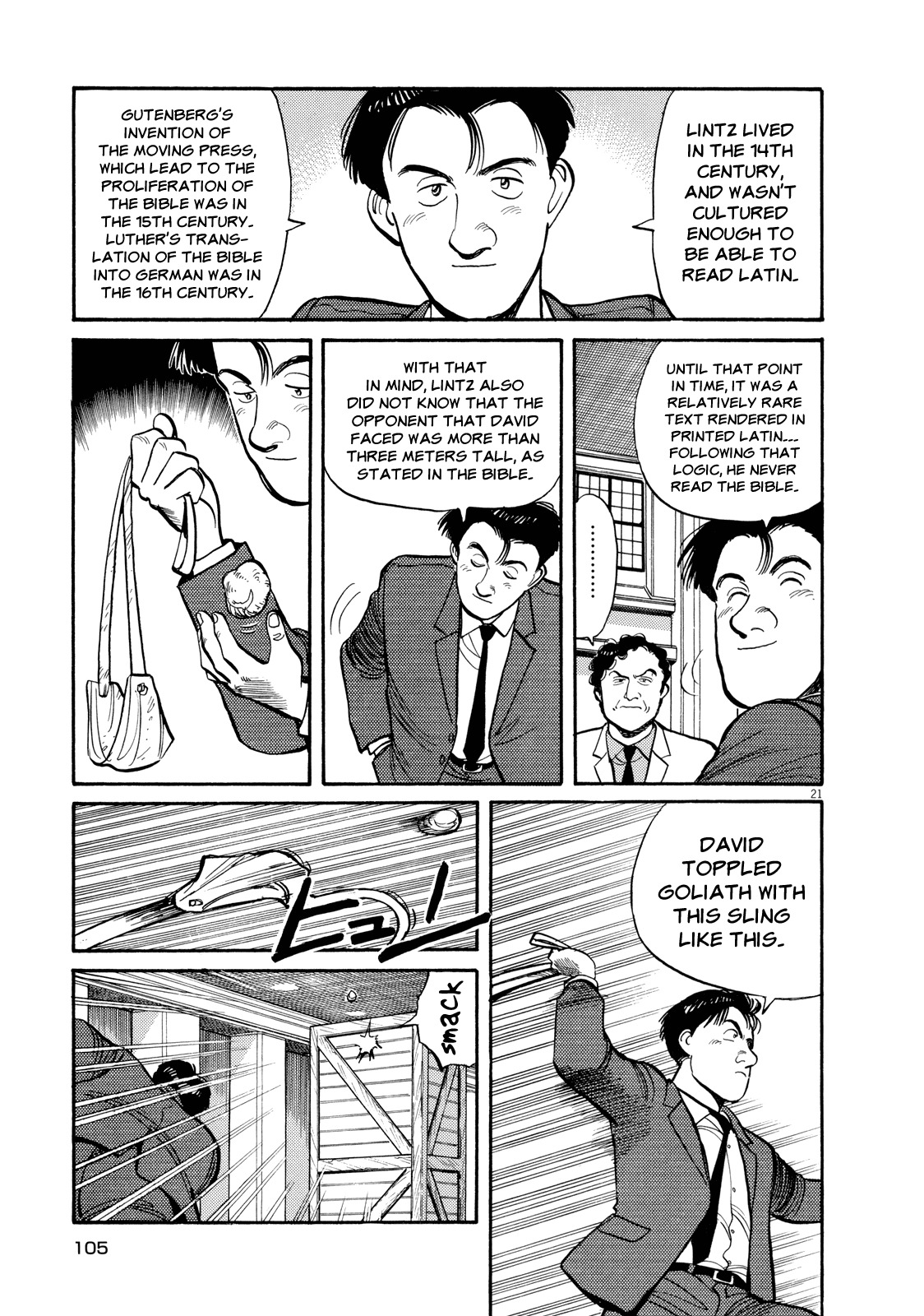Master Keaton Chapter 4 page 21 - Chapter 4: David's Stone