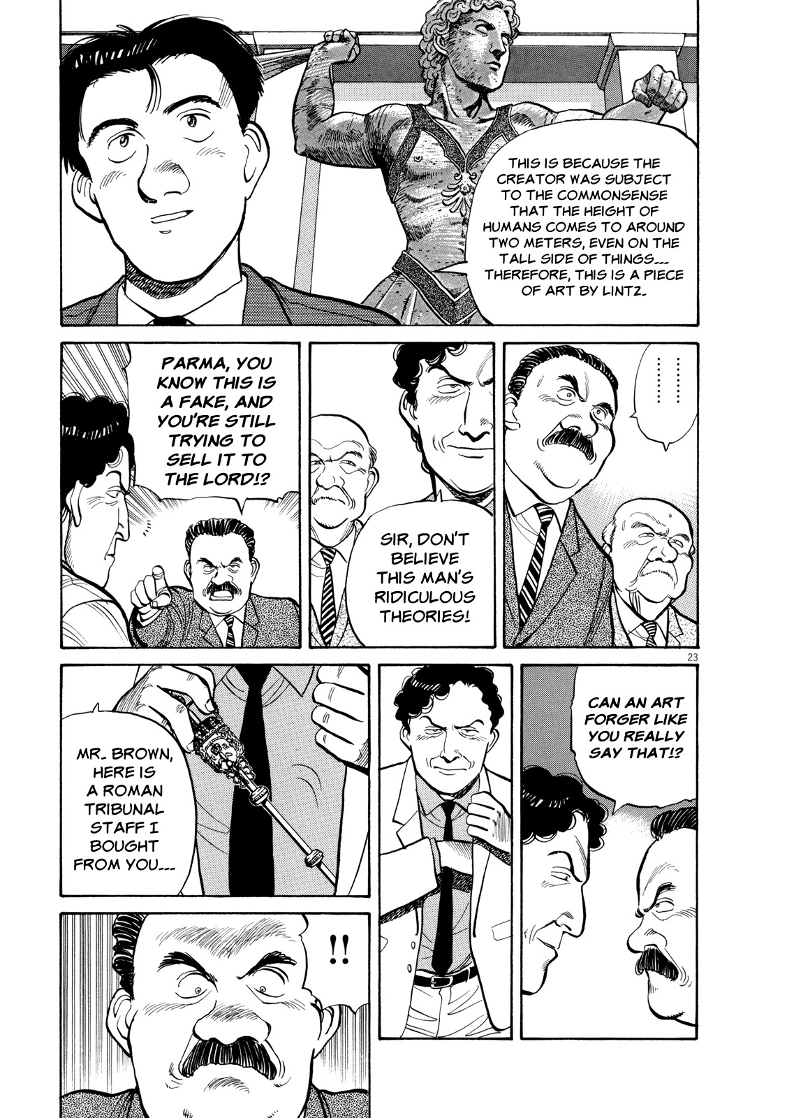 Master Keaton Chapter 4 page 23 - Chapter 4: David's Stone
