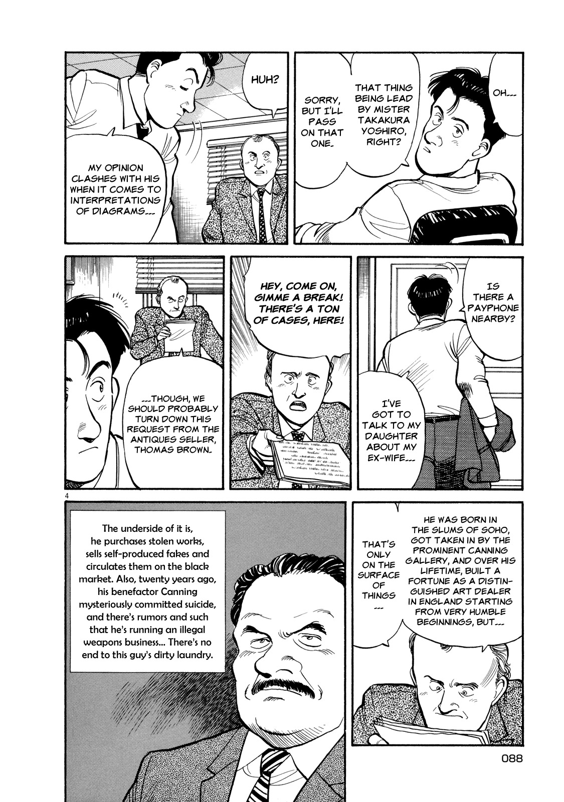 Master Keaton Chapter 4 page 4 - Chapter 4: David's Stone