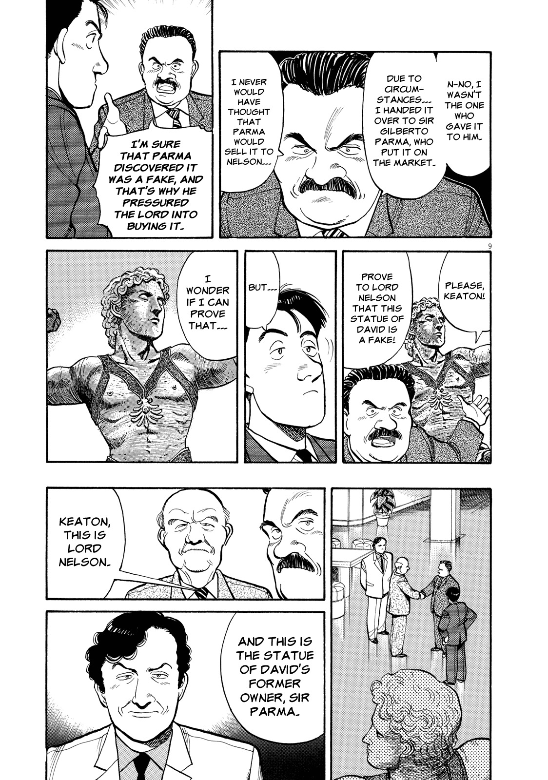 Master Keaton Chapter 4 page 9 - Chapter 4: David's Stone