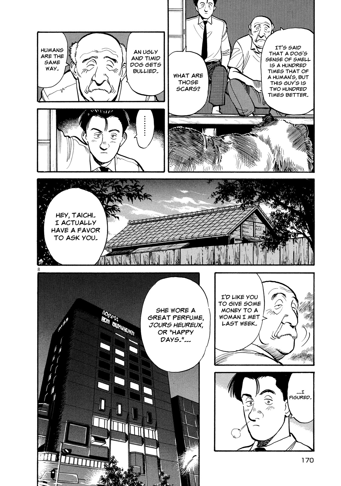 Master Keaton Chapter 7 page 8 - Chapter 7: Backs and Back Alleys