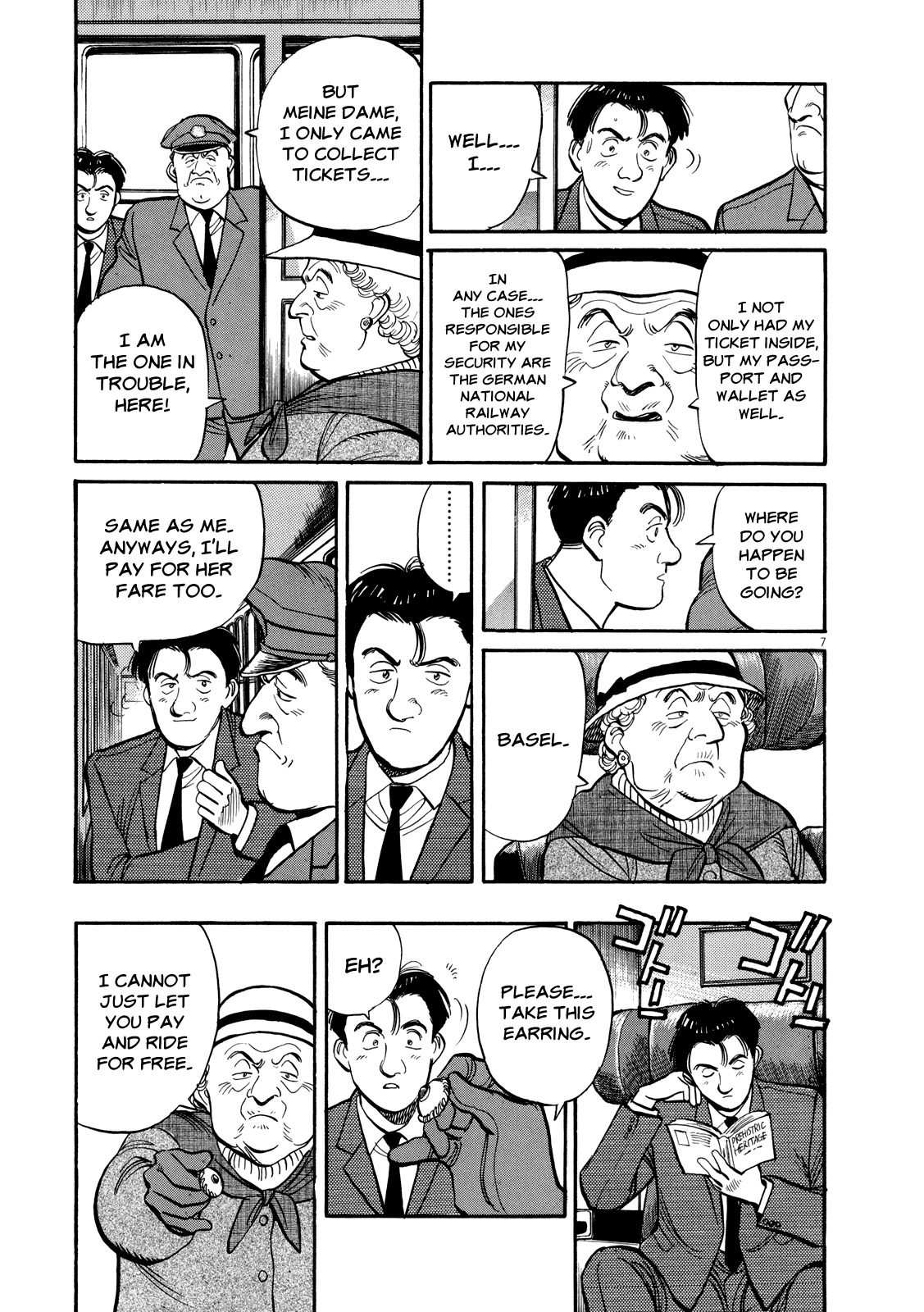 Master Keaton Chapter 9 page 7 - Chapter 9: Journey with a Nobleman