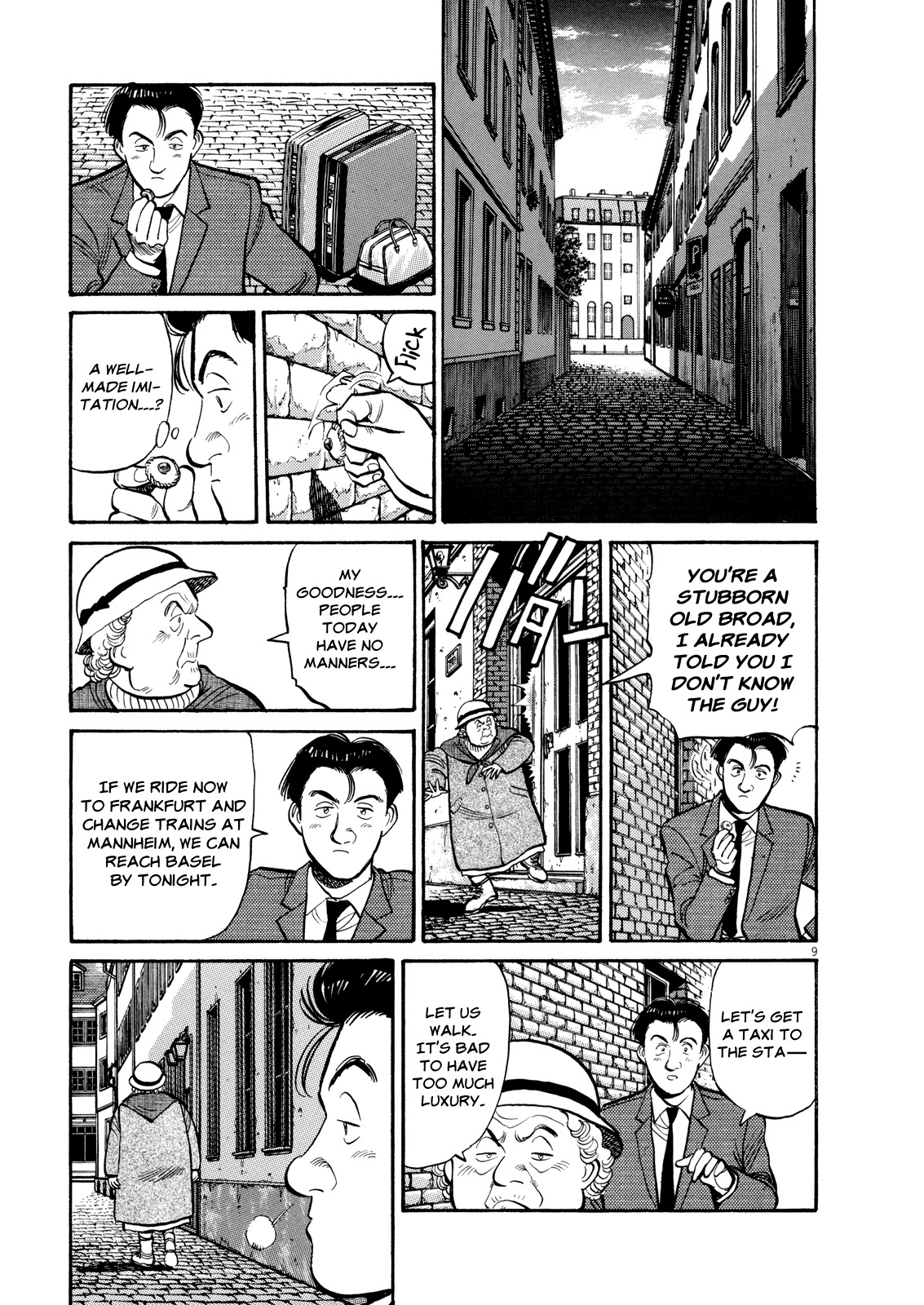 Master Keaton Chapter 9 page 9 - Chapter 9: Journey with a Nobleman