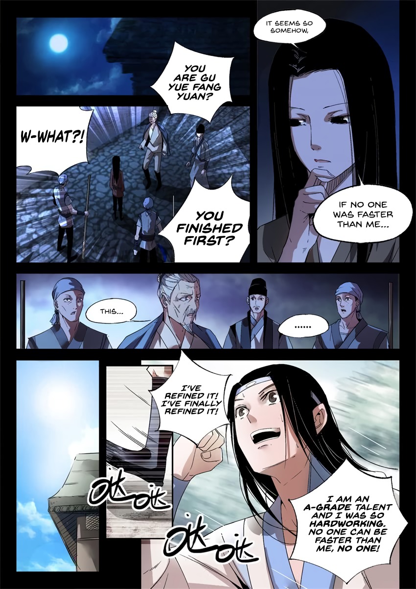 Master of Gu Chapter 18 page 2 - Chapter 18: Dancing Moonblade