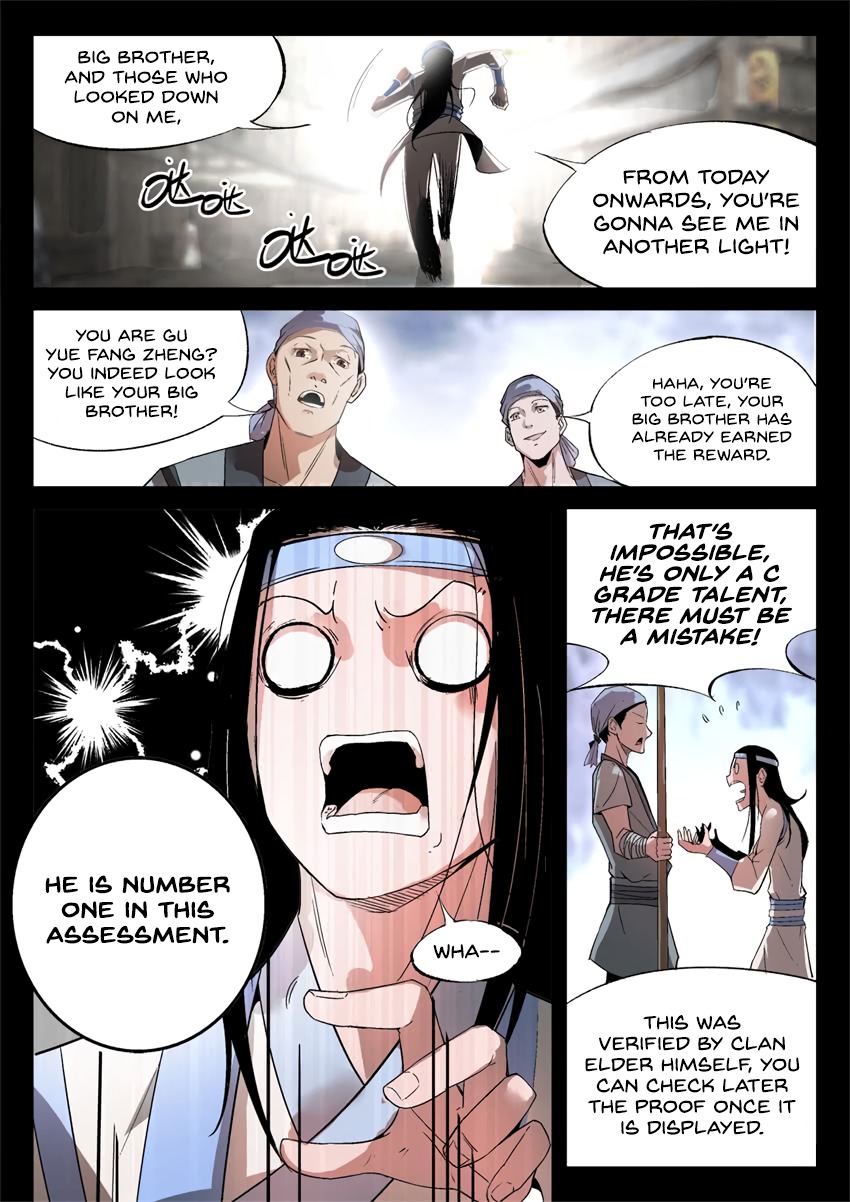 Master of Gu Chapter 18 page 3 - Chapter 18: Dancing Moonblade
