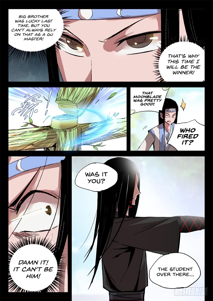 Master of Gu Chapter 18 page 9 - Chapter 18: Dancing Moonblade