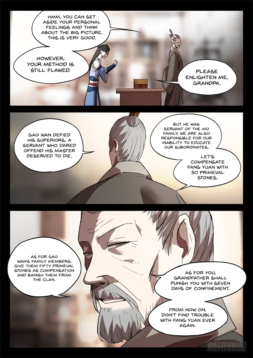 Master of Gu Chapter 33 page 9 - Chapter 33: Both a Compromise and a Threat