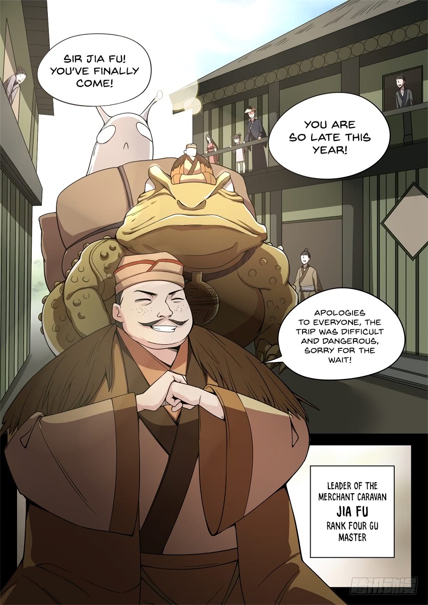 Master of Gu Chapter 35 page 5 - Chapter 35: The Toad Caravan Merchants