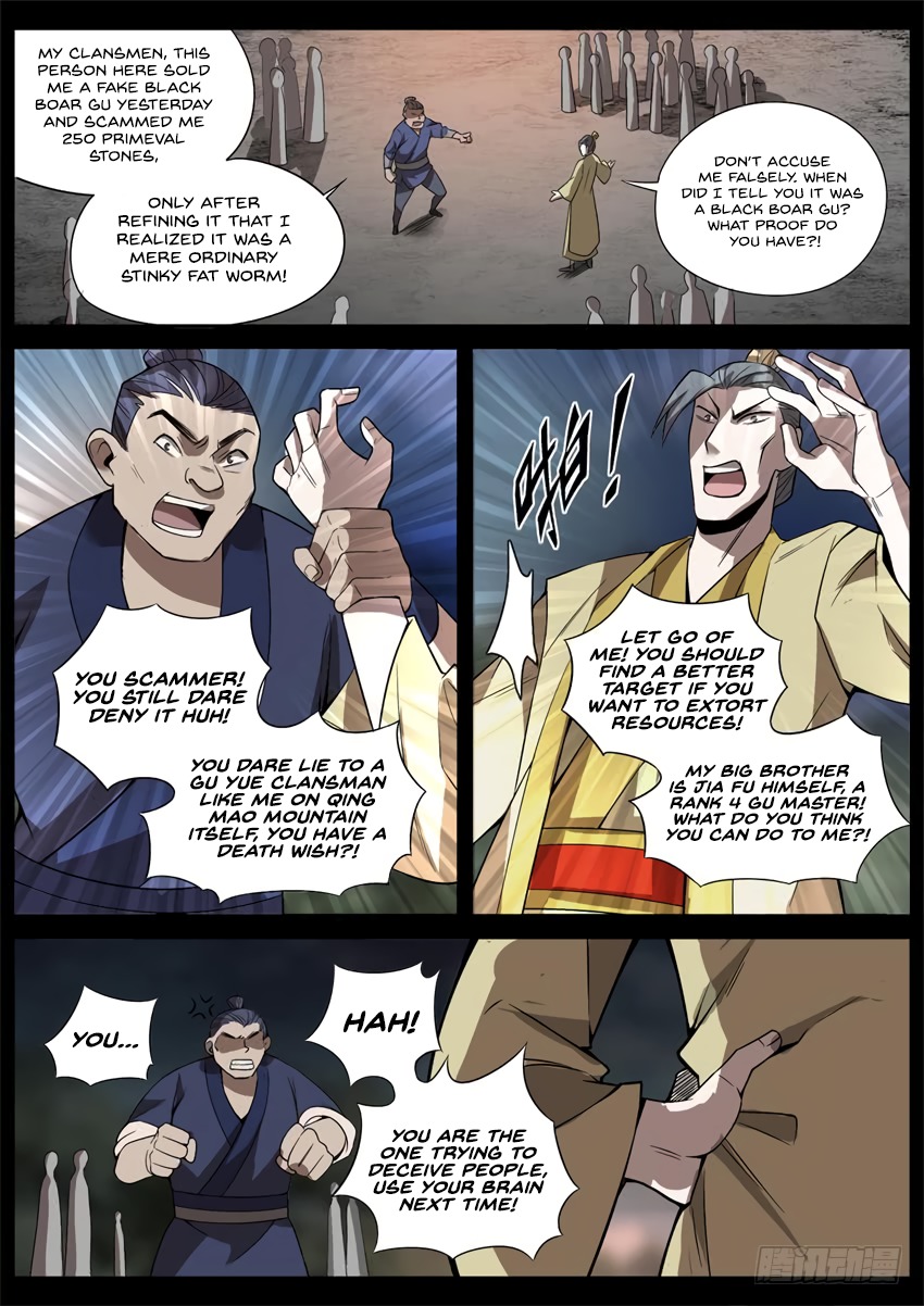 Master of Gu Chapter 38 page 8 - Chapter 38: Setting Up