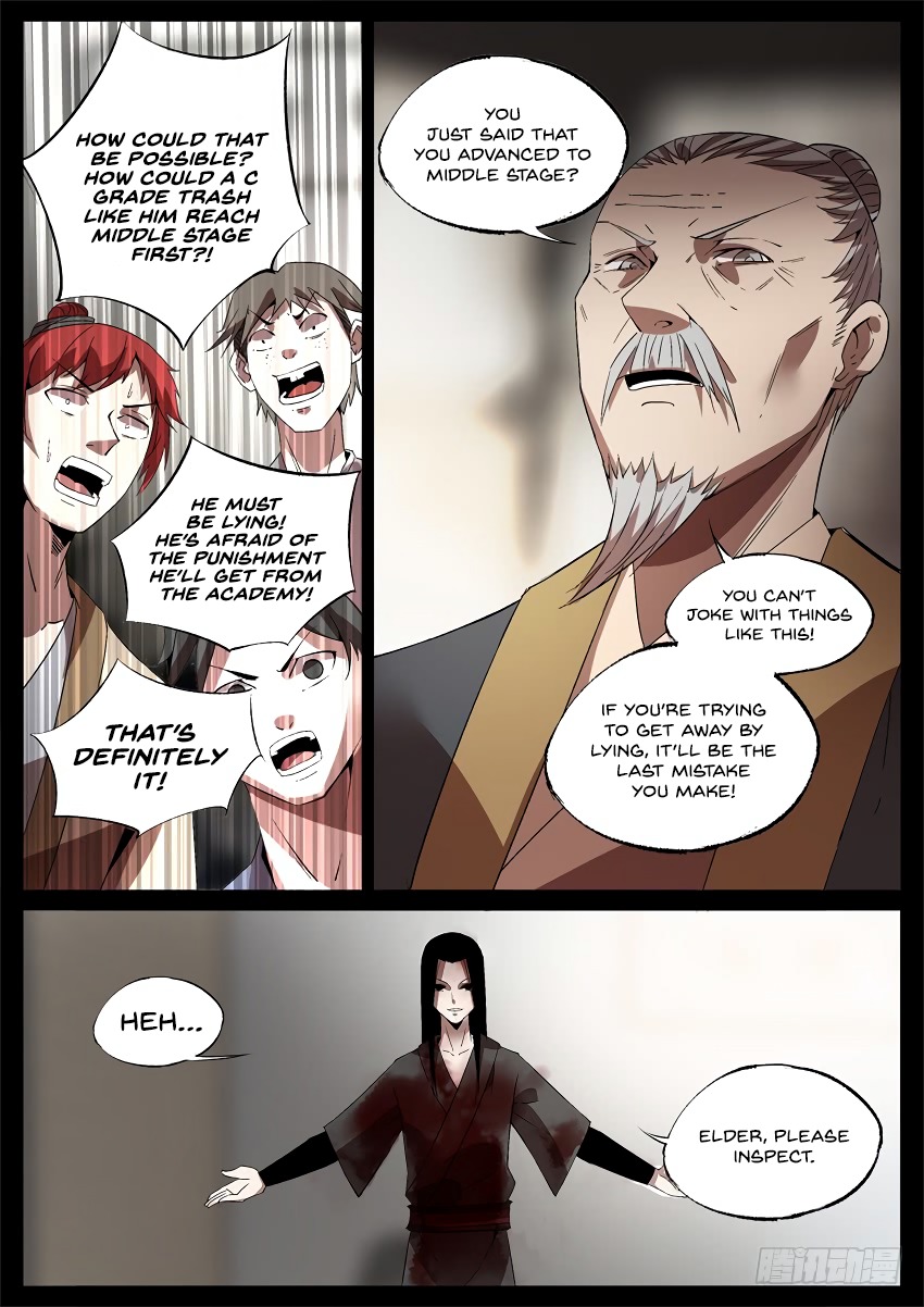 Master of Gu Chapter 43 page 12 - Chapter 43: I'd like to see how you Explain This