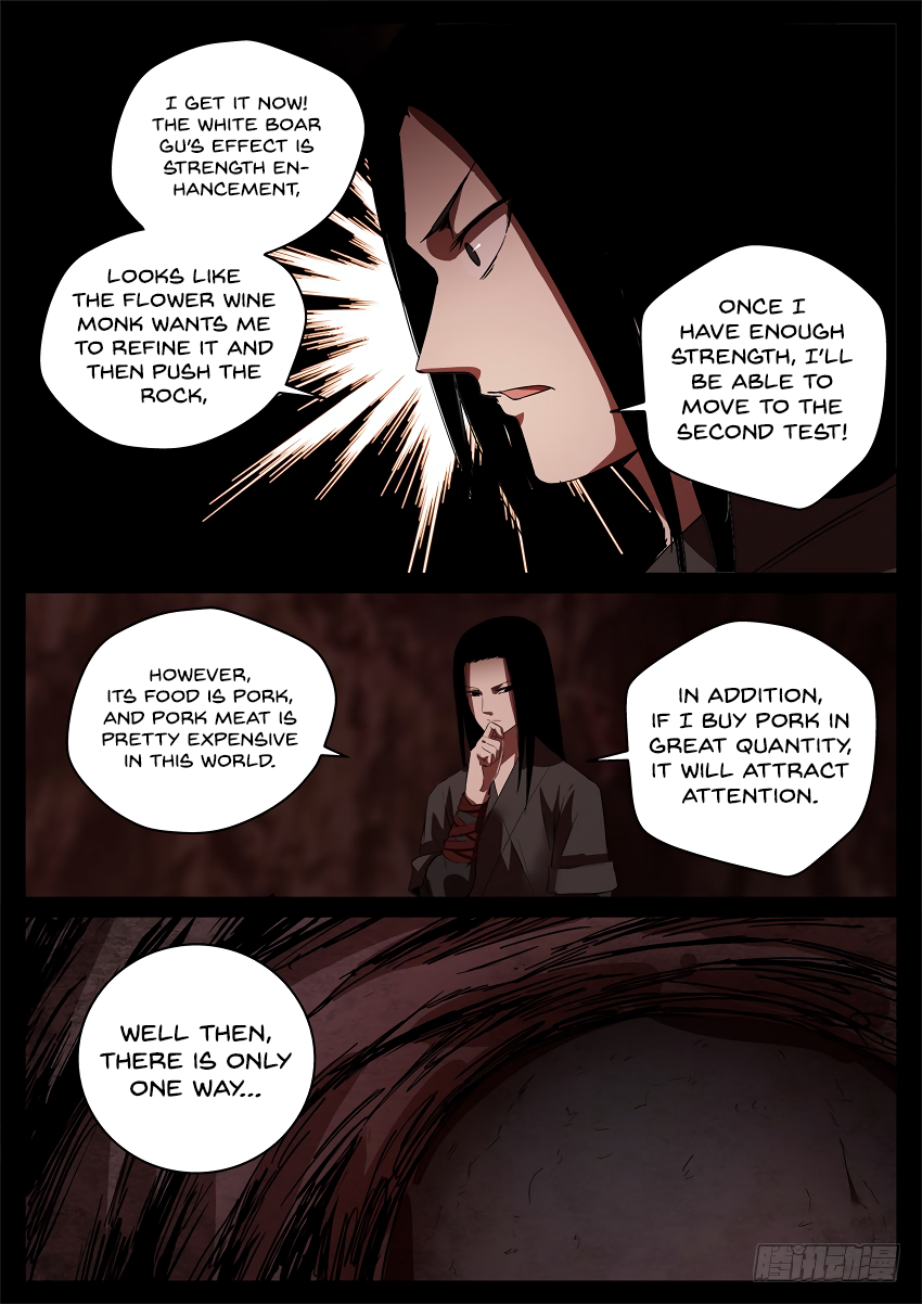 Master of Gu Chapter 52 page 10 - Chapter 52: Gifting the jade skin under the moon, white boar hidden underground