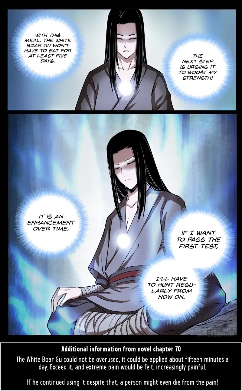 Master of Gu Chapter 57 page 4 - Chapter 57: Eve before the assessment