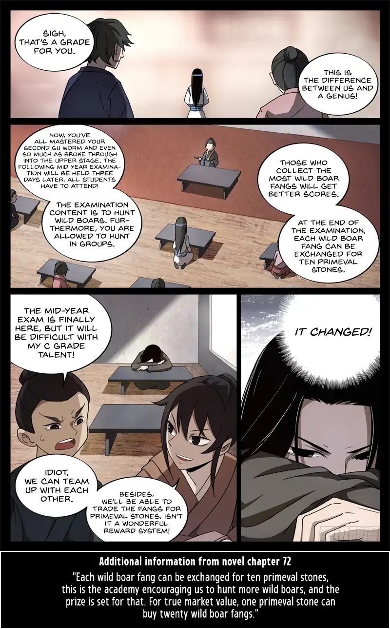 Master of Gu Chapter 57 page 6 - Chapter 57: Eve before the assessment