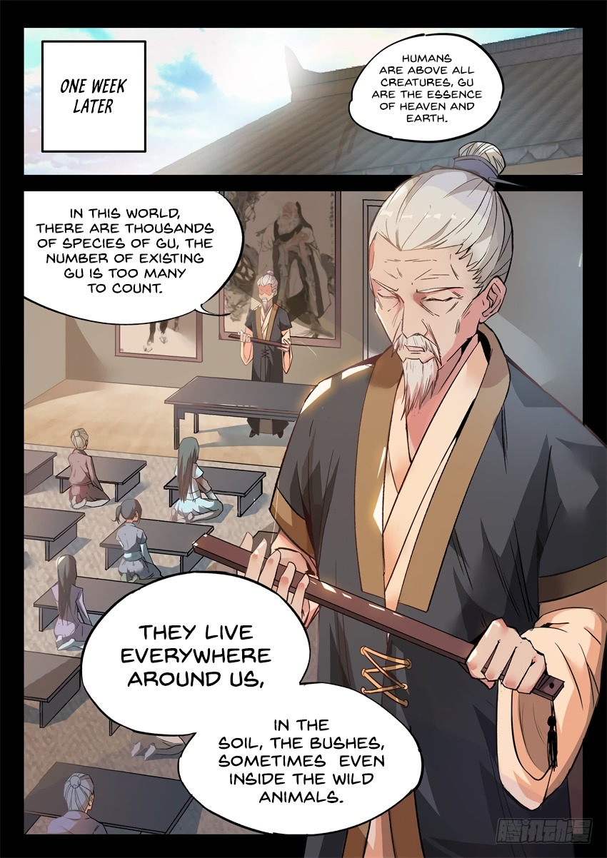 Master of Gu Chapter 8 page 3 - Chapter 8: A Gu Master Has 9 Levels, Flower Wine Leaves Behind Treasure