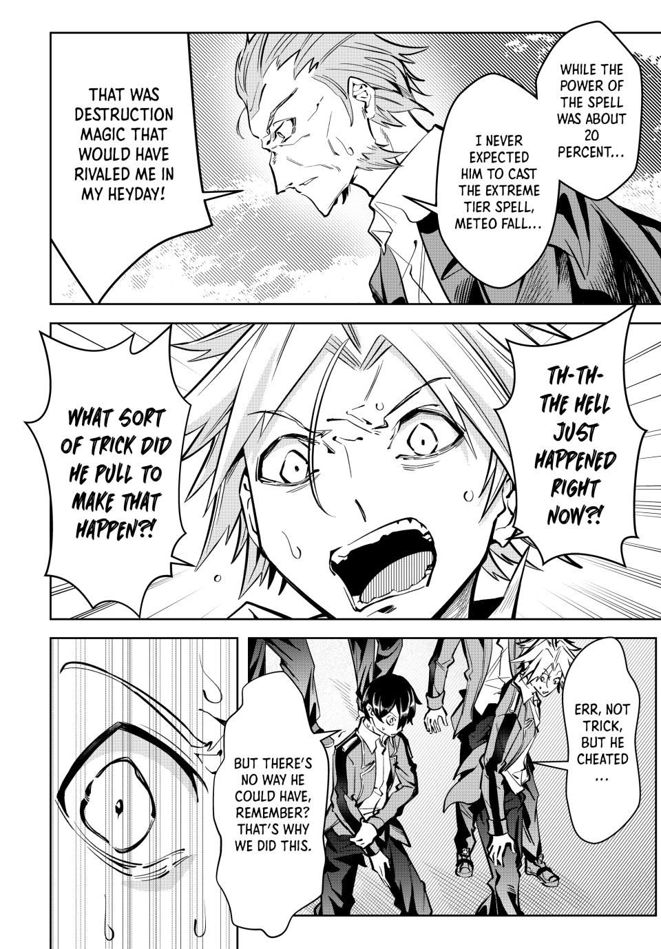 Master of the Magic Guild ~ Reborn and Starting Over Now for the Second Time at the Academy Chapter 10 page 14 - Chapter 10: Meteo Fall