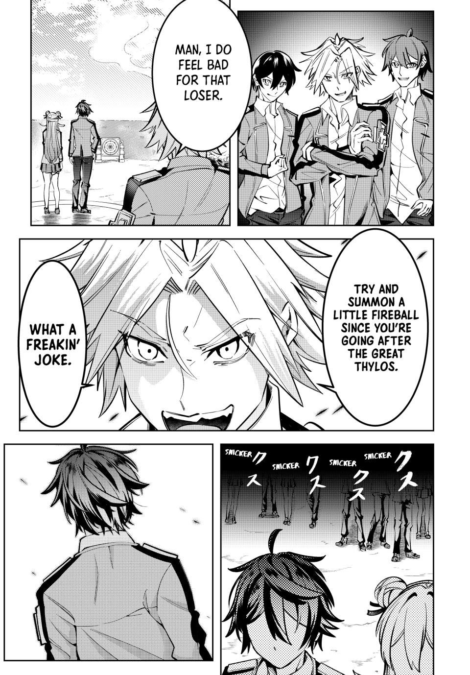 Master of the Magic Guild ~ Reborn and Starting Over Now for the Second Time at the Academy Chapter 10 page 3 - Chapter 10: Meteo Fall