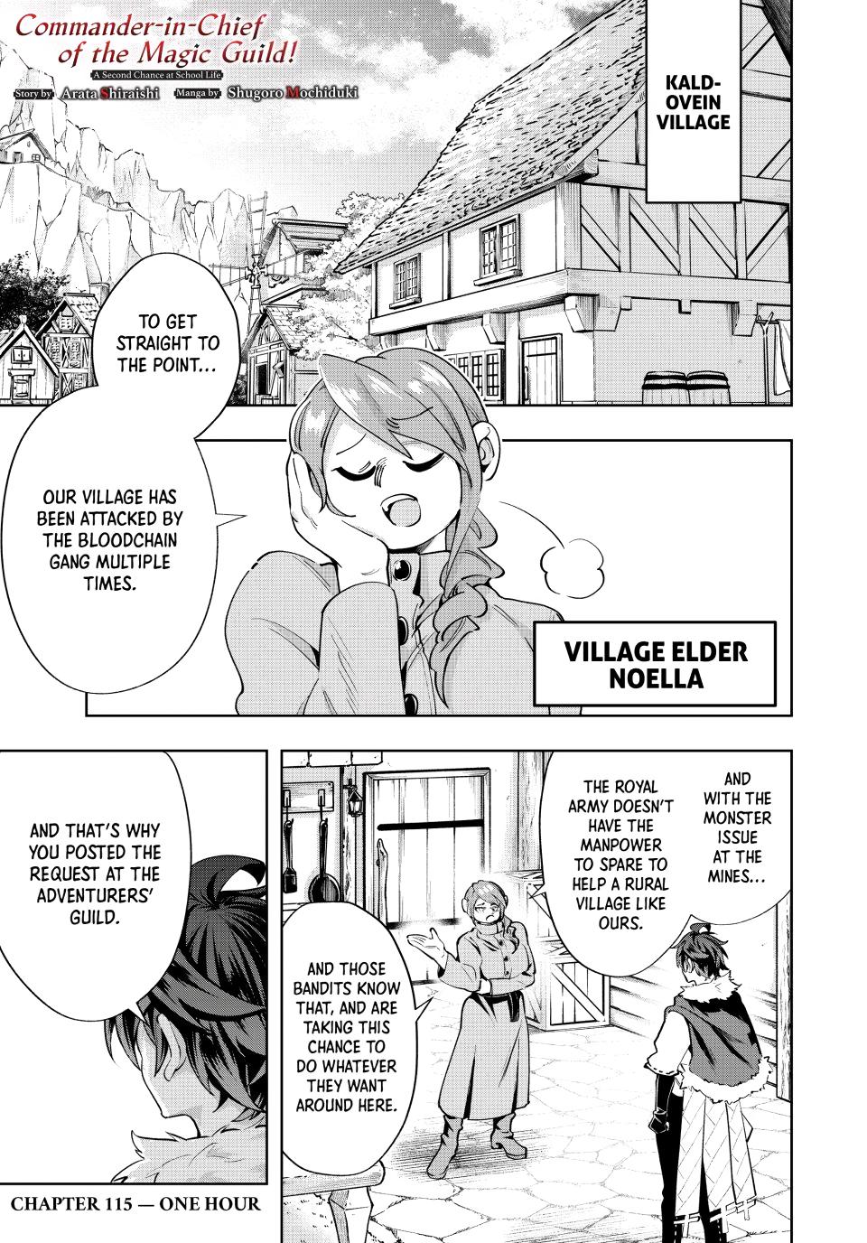 Master of the Magic Guild ~ Reborn and Starting Over Now for the Second Time at the Academy Chapter 115 page 1 - Chapter 115