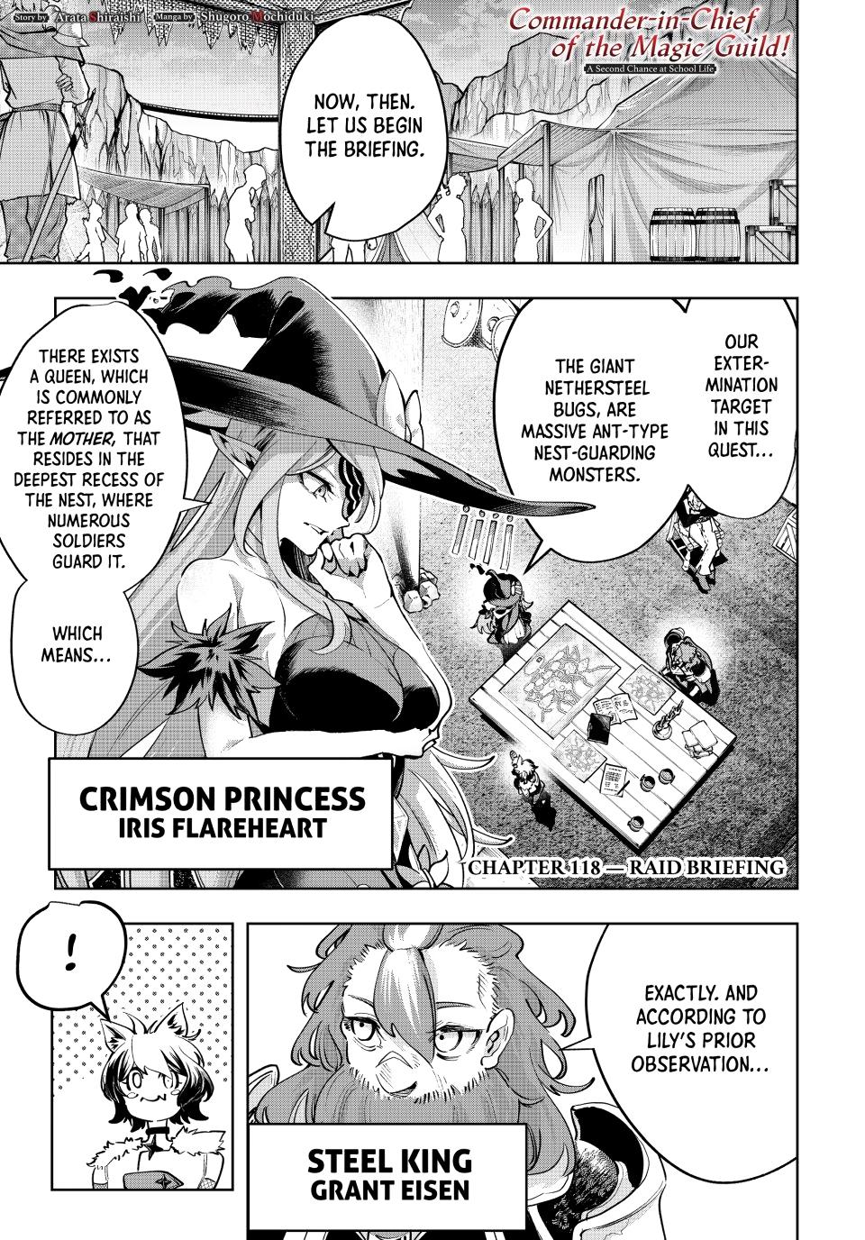 Master of the Magic Guild ~ Reborn and Starting Over Now for the Second Time at the Academy Chapter 118 page 1 - Chapter 118