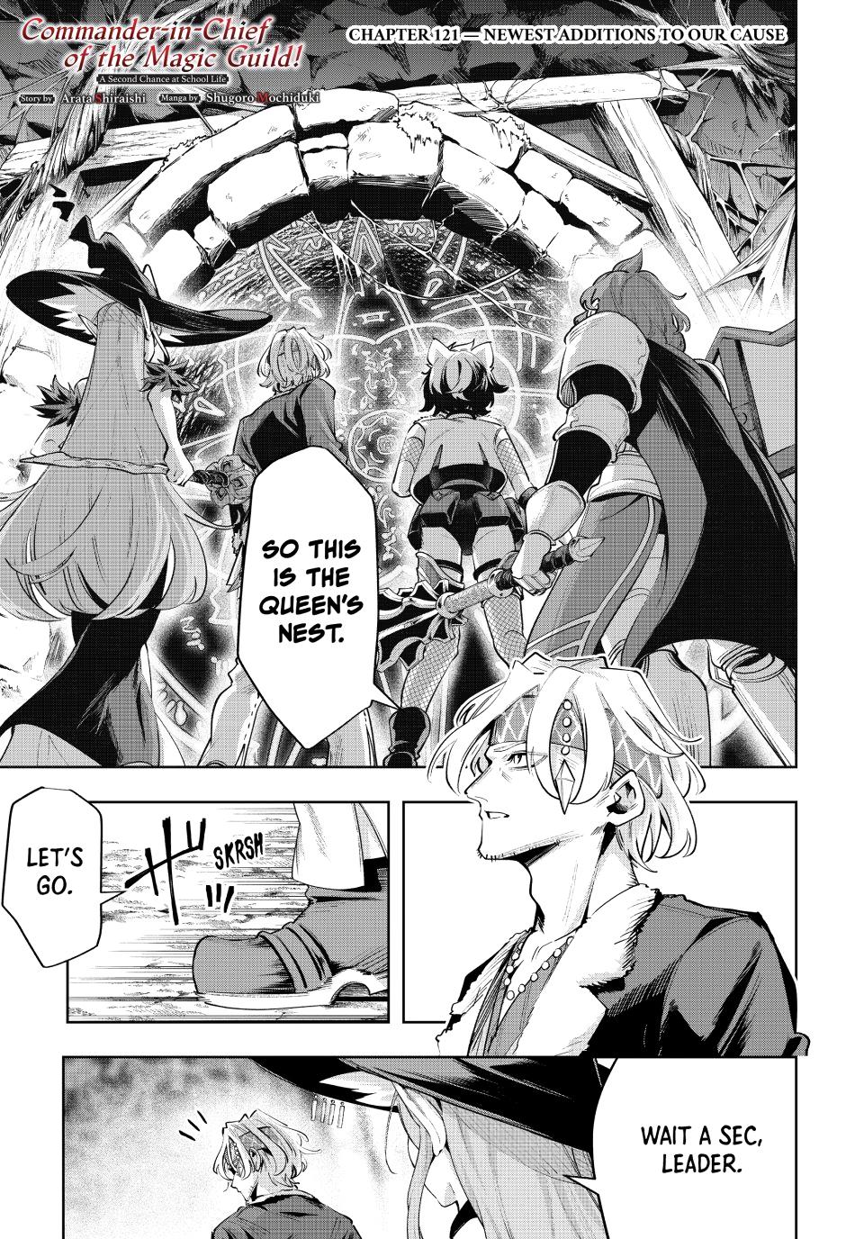 Master of the Magic Guild ~ Reborn and Starting Over Now for the Second Time at the Academy Chapter 121 page 1 - Chapter 121