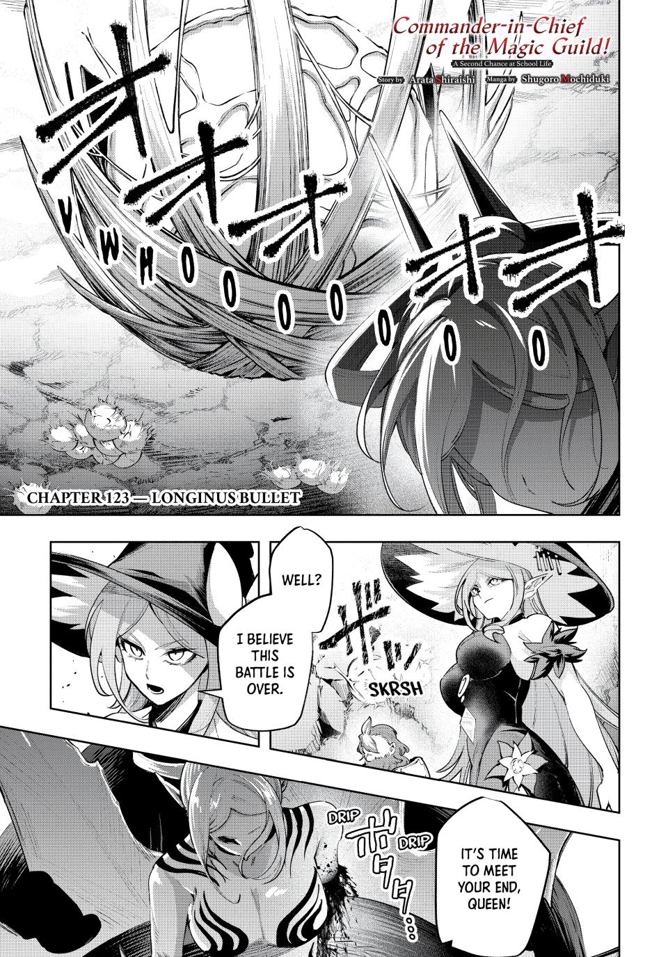 Master of the Magic Guild ~ Reborn and Starting Over Now for the Second Time at the Academy Chapter 123 page 1 - Chapter 123