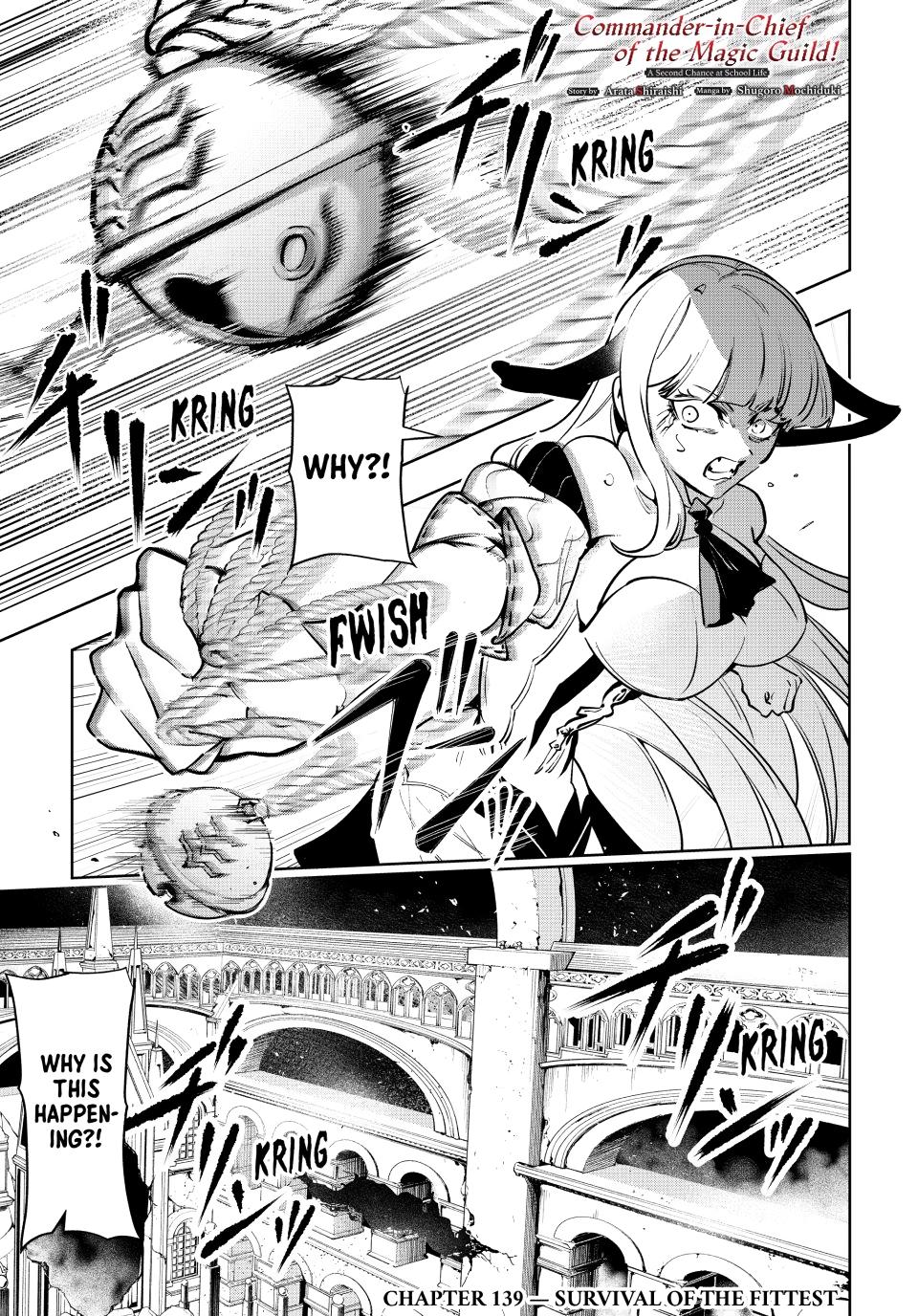 Master of the Magic Guild ~ Reborn and Starting Over Now for the Second Time at the Academy Chapter 139 page 1 - Chapter 139