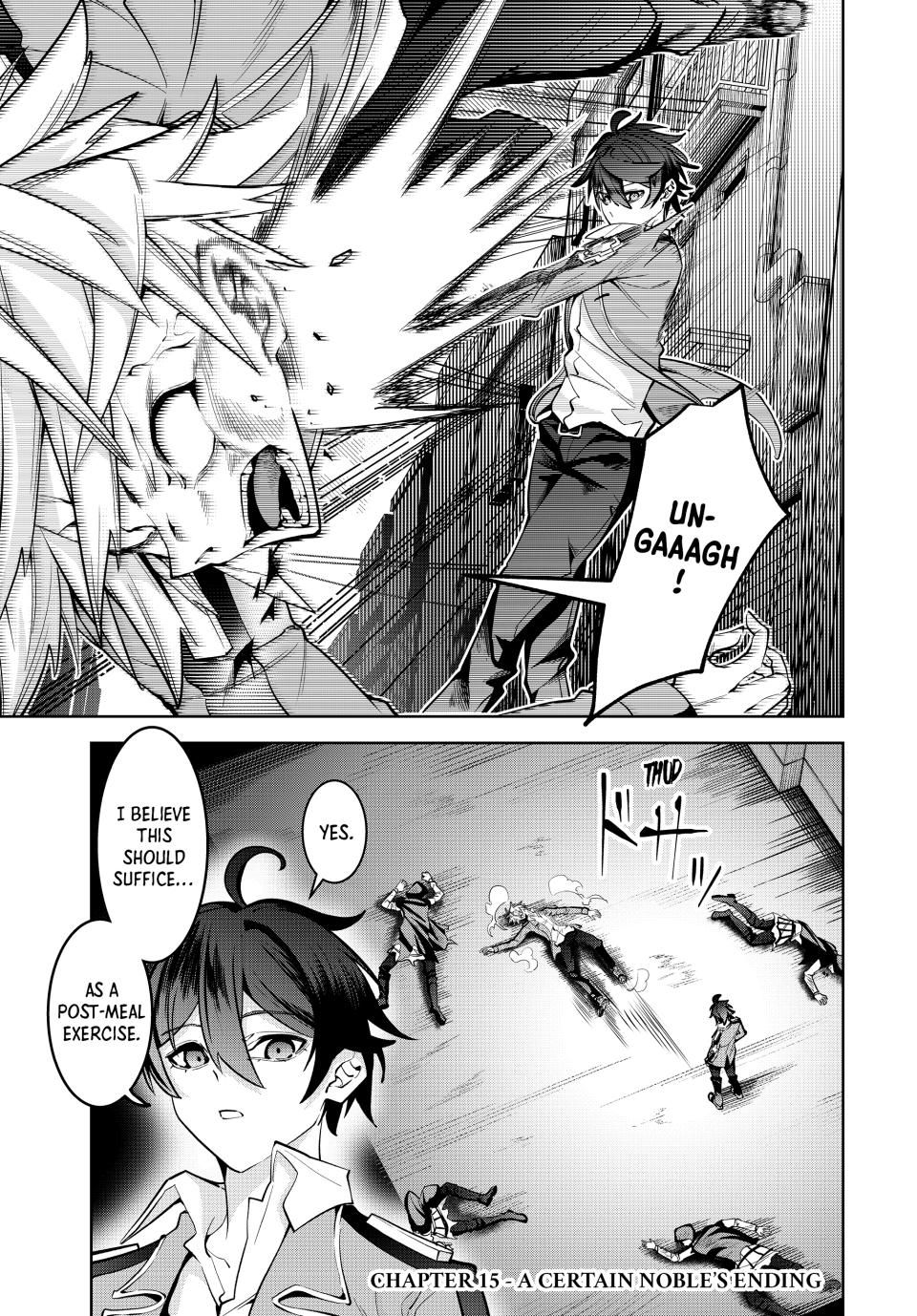 Master of the Magic Guild ~ Reborn and Starting Over Now for the Second Time at the Academy Chapter 15 page 1 - Chapter 15: A Certain Noble's Ending