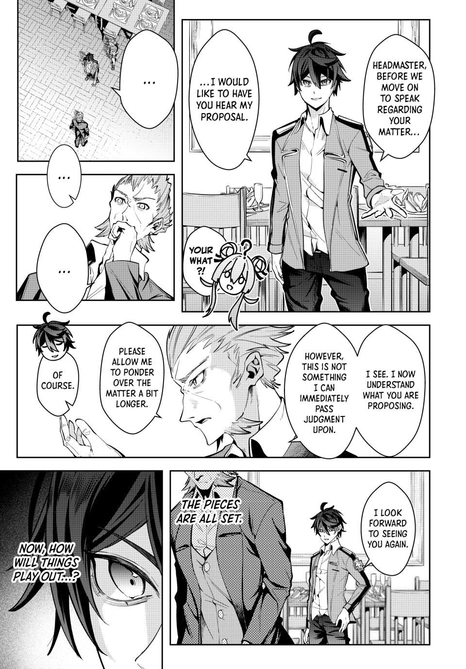 Master of the Magic Guild ~ Reborn and Starting Over Now for the Second Time at the Academy Chapter 16 page 11 - Chapter 16: Alphred's Proposal