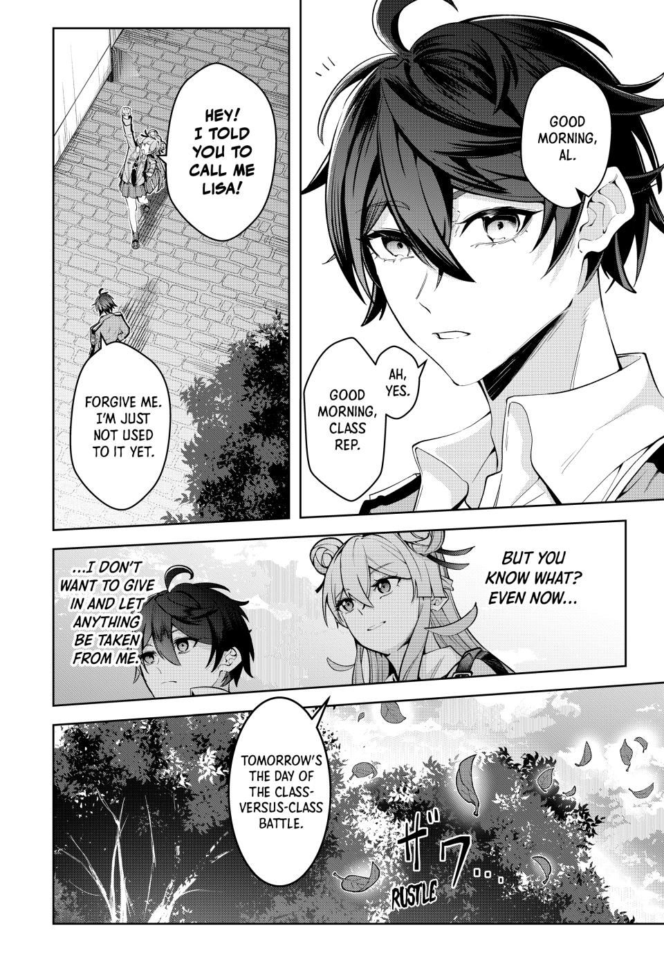 Master of the Magic Guild ~ Reborn and Starting Over Now for the Second Time at the Academy Chapter 17 page 14 - Chapter 17: Lisa Wilson's Commitment