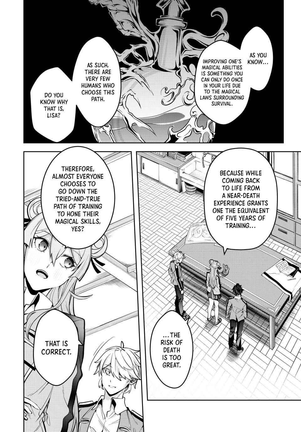 Master of the Magic Guild ~ Reborn and Starting Over Now for the Second Time at the Academy Chapter 18 page 10 - Chapter 18: Resolve