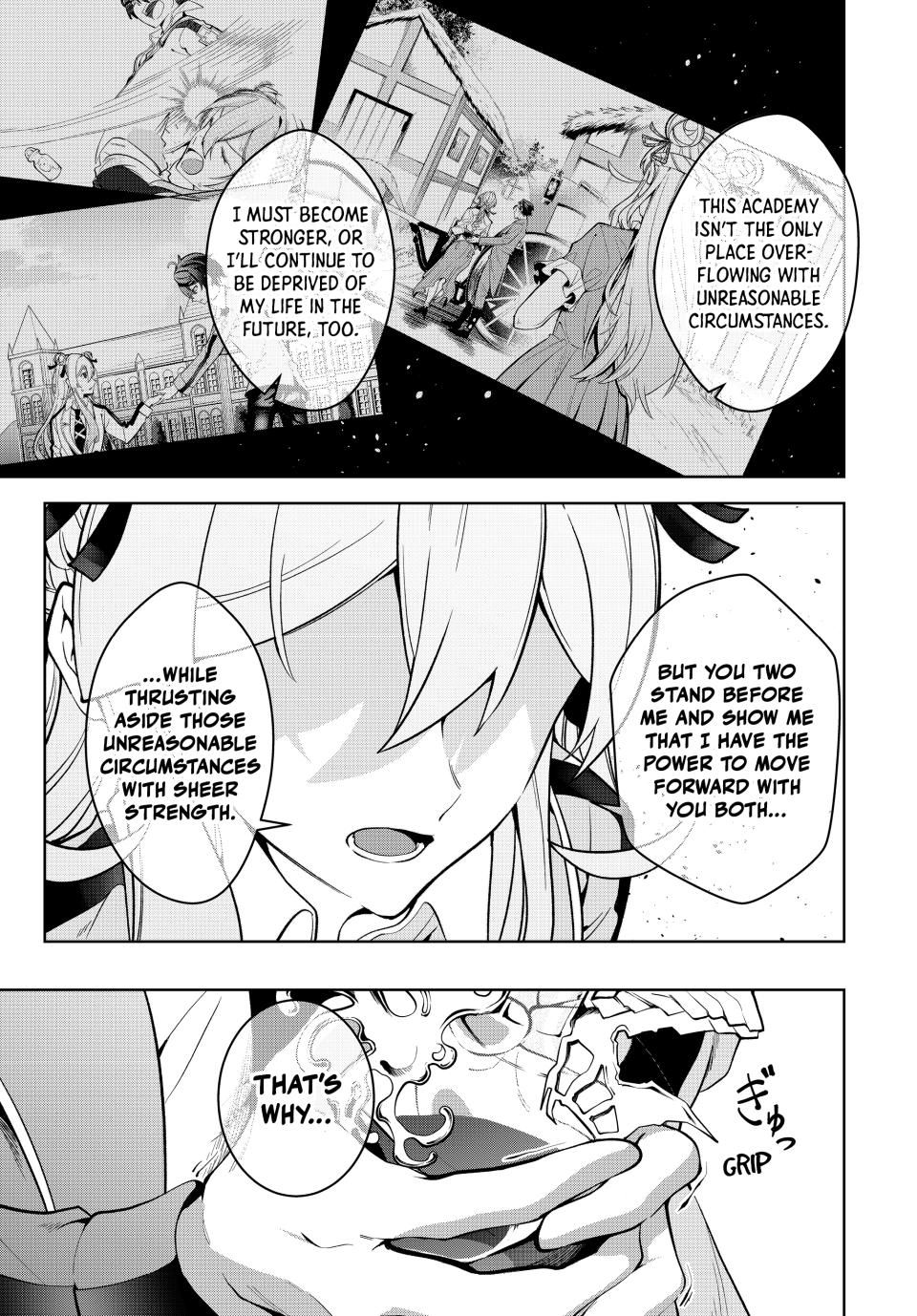 Master of the Magic Guild ~ Reborn and Starting Over Now for the Second Time at the Academy Chapter 18 page 13 - Chapter 18: Resolve