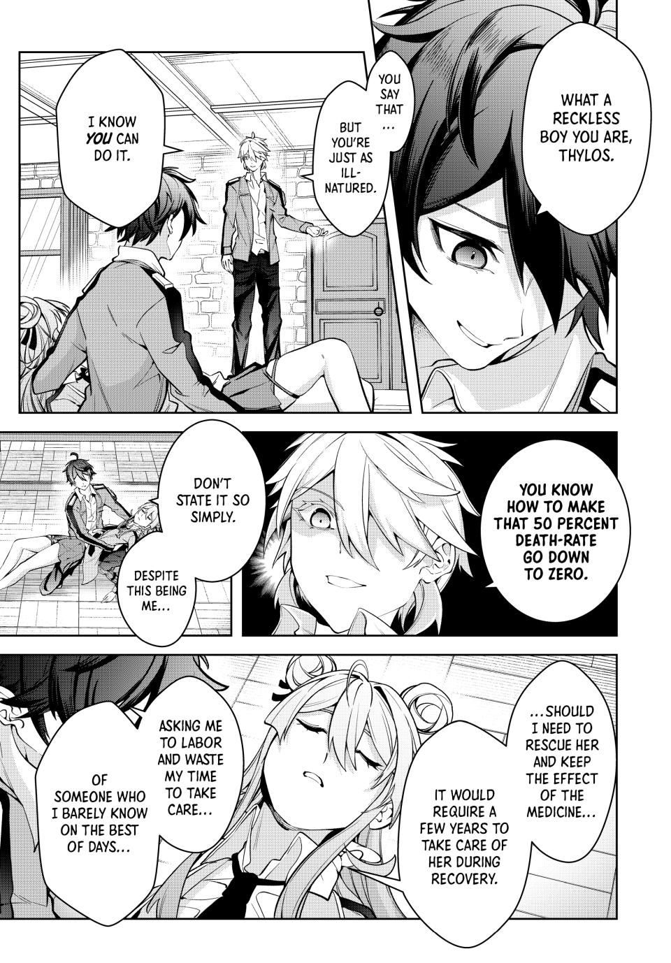 Master of the Magic Guild ~ Reborn and Starting Over Now for the Second Time at the Academy Chapter 18 page 17 - Chapter 18: Resolve