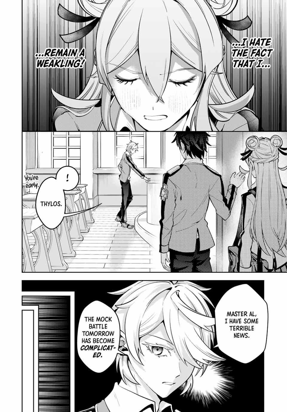 Master of the Magic Guild ~ Reborn and Starting Over Now for the Second Time at the Academy Chapter 18 page 4 - Chapter 18: Resolve